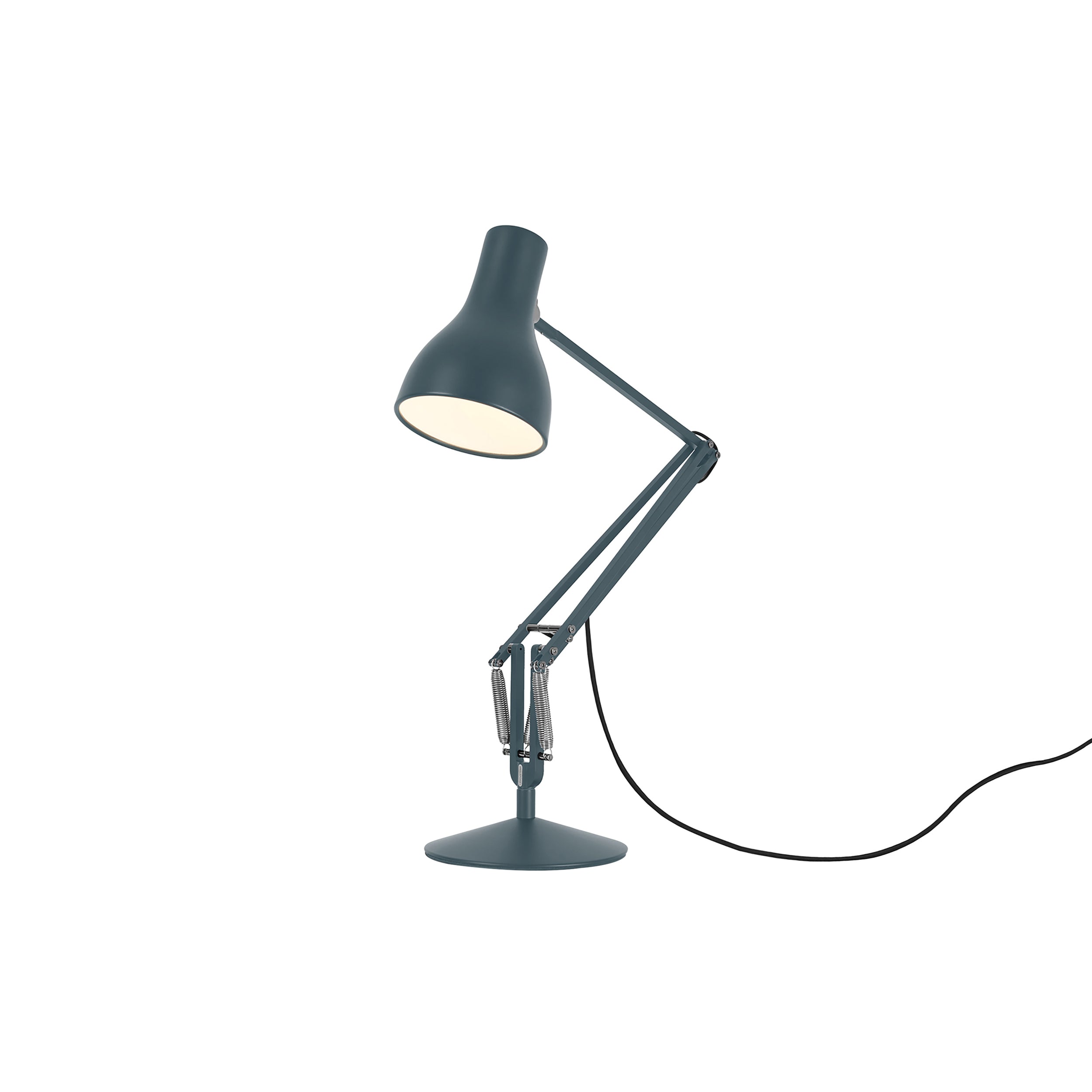 Type 75 Mini Desk Lamp with Insert: Slate Grey