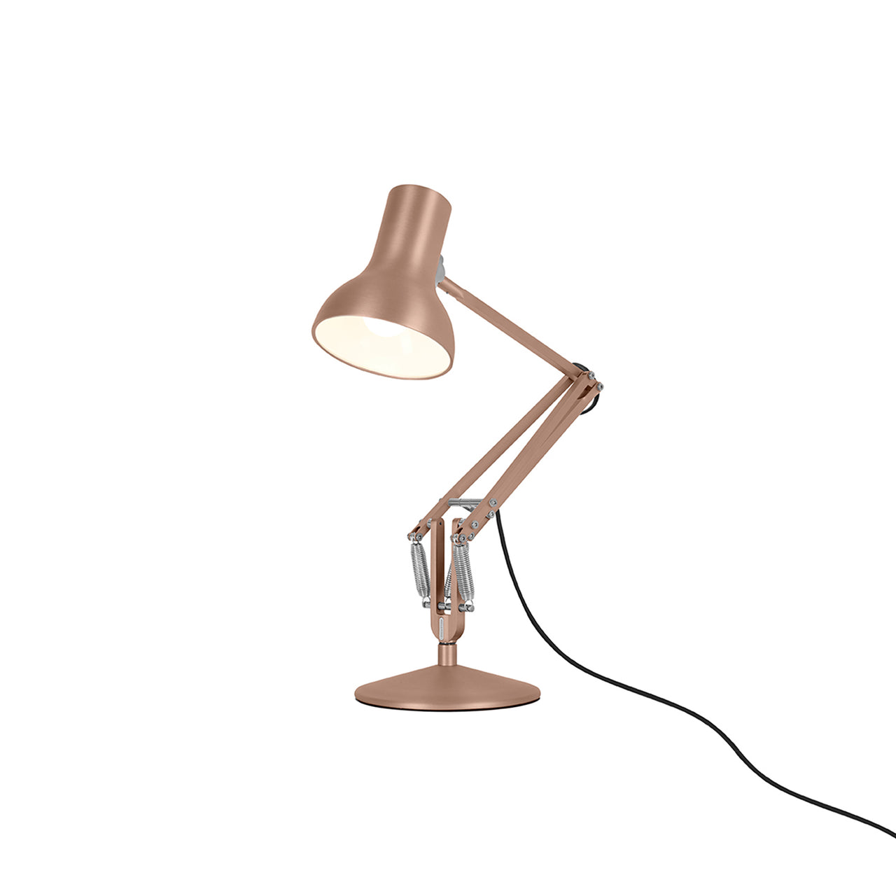 Type 75 Mini Desk Lamp: Metallic + Copper Luster