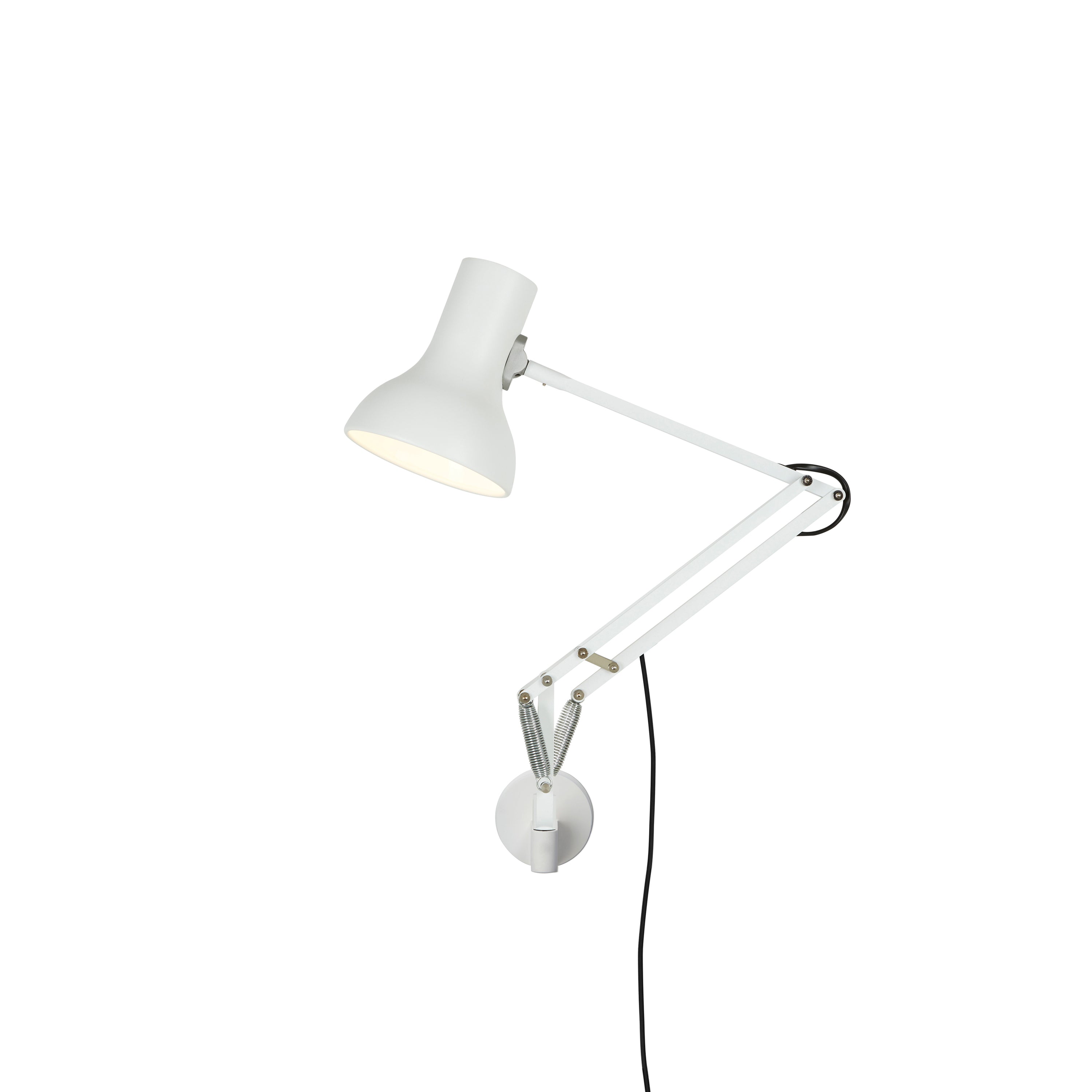 Type 75 Mini Wall Mounted Lamp: Alpine White