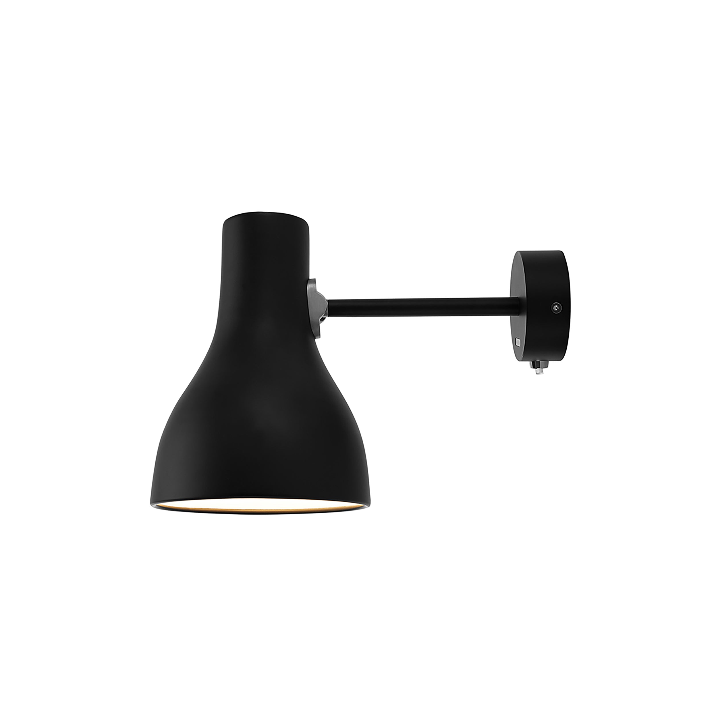 Type 75 Wall Light: Jet Black