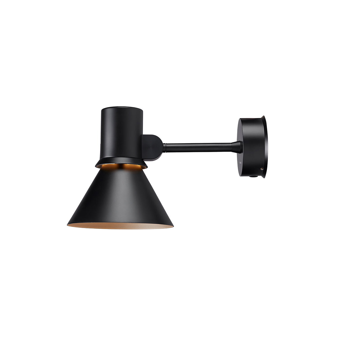 Type 80 W1 Wall Light: Matte Black