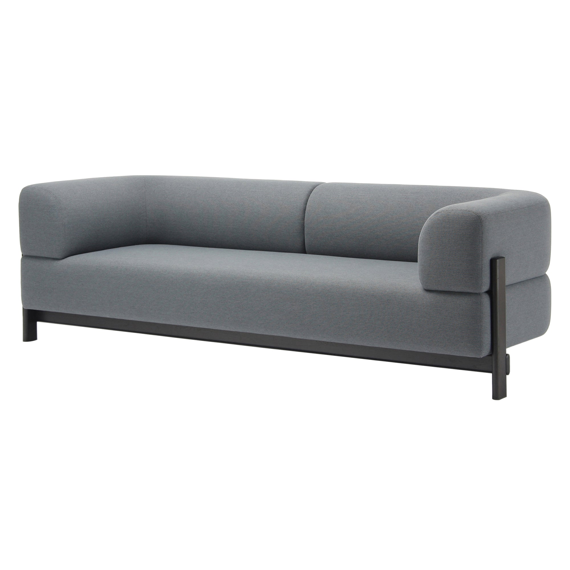 Elephant 3 Seater Sofa: Black