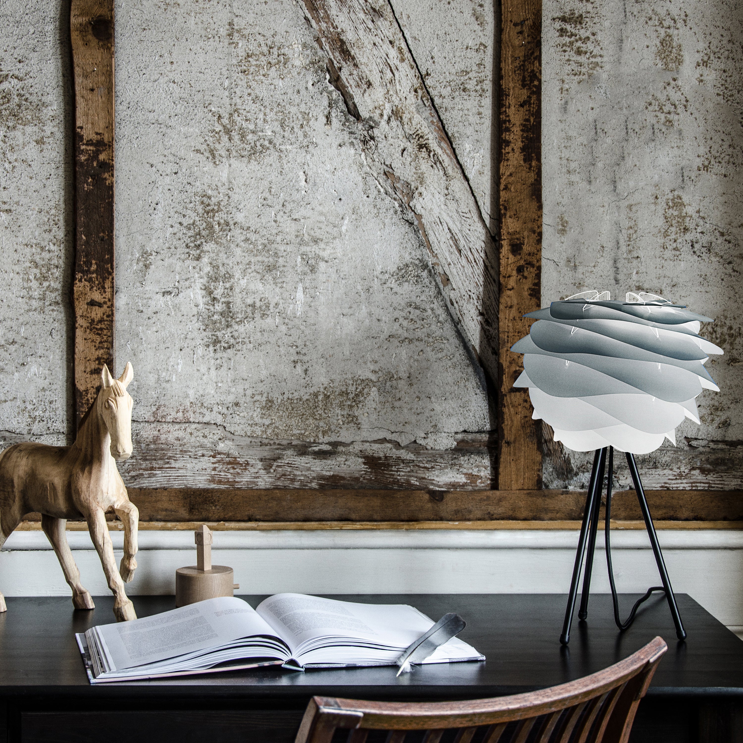 Carmina Tripod Table Lamp: Quick Ship