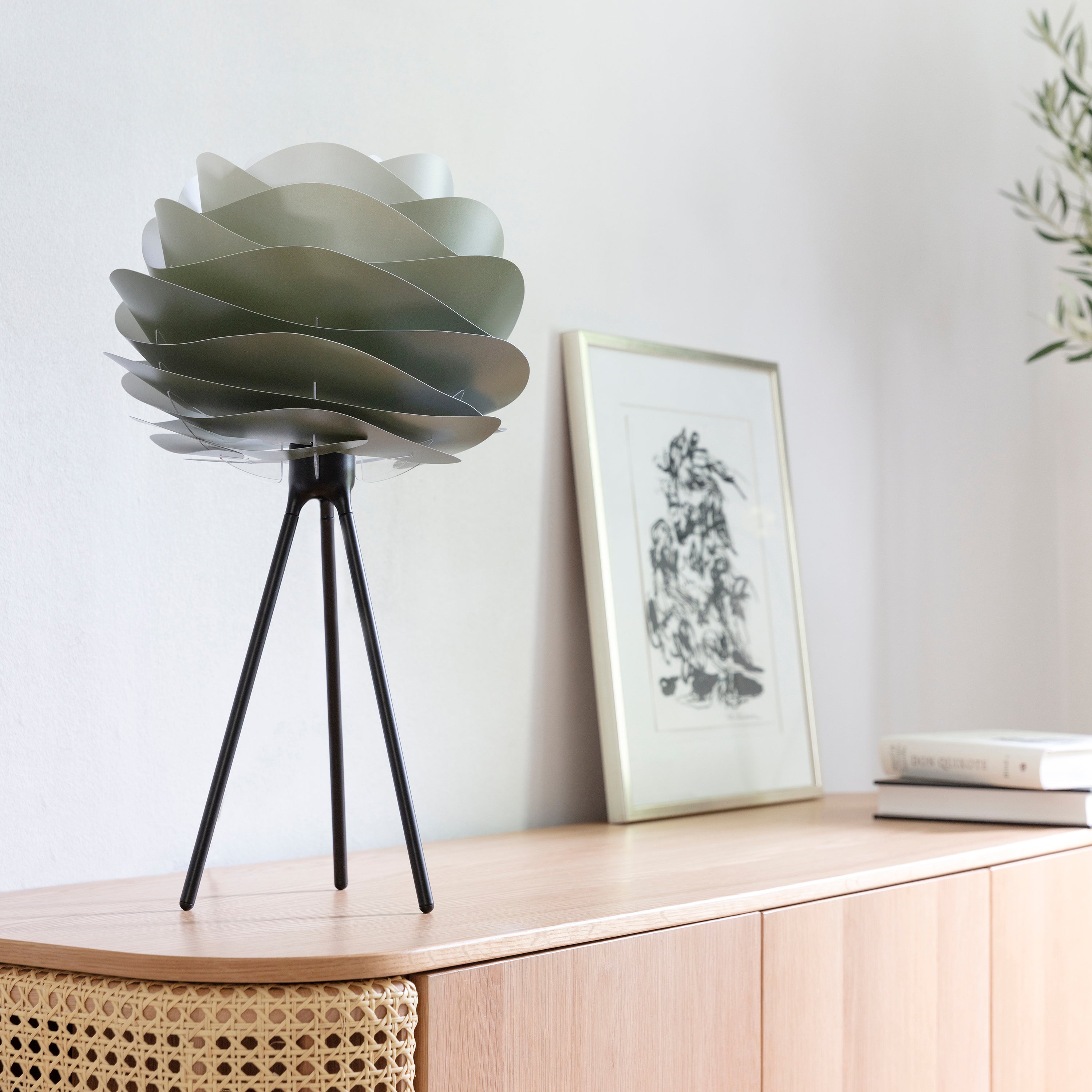 Carmina Tripod Table Lamp: Quick Ship