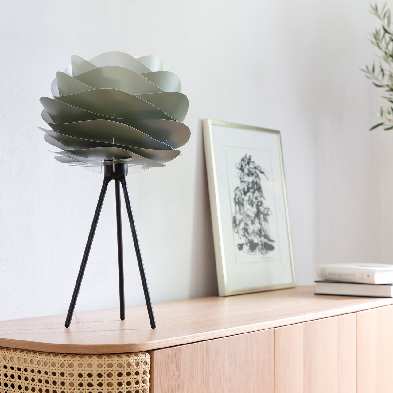 Carmina Tripod Table Lamp: Quick Ship