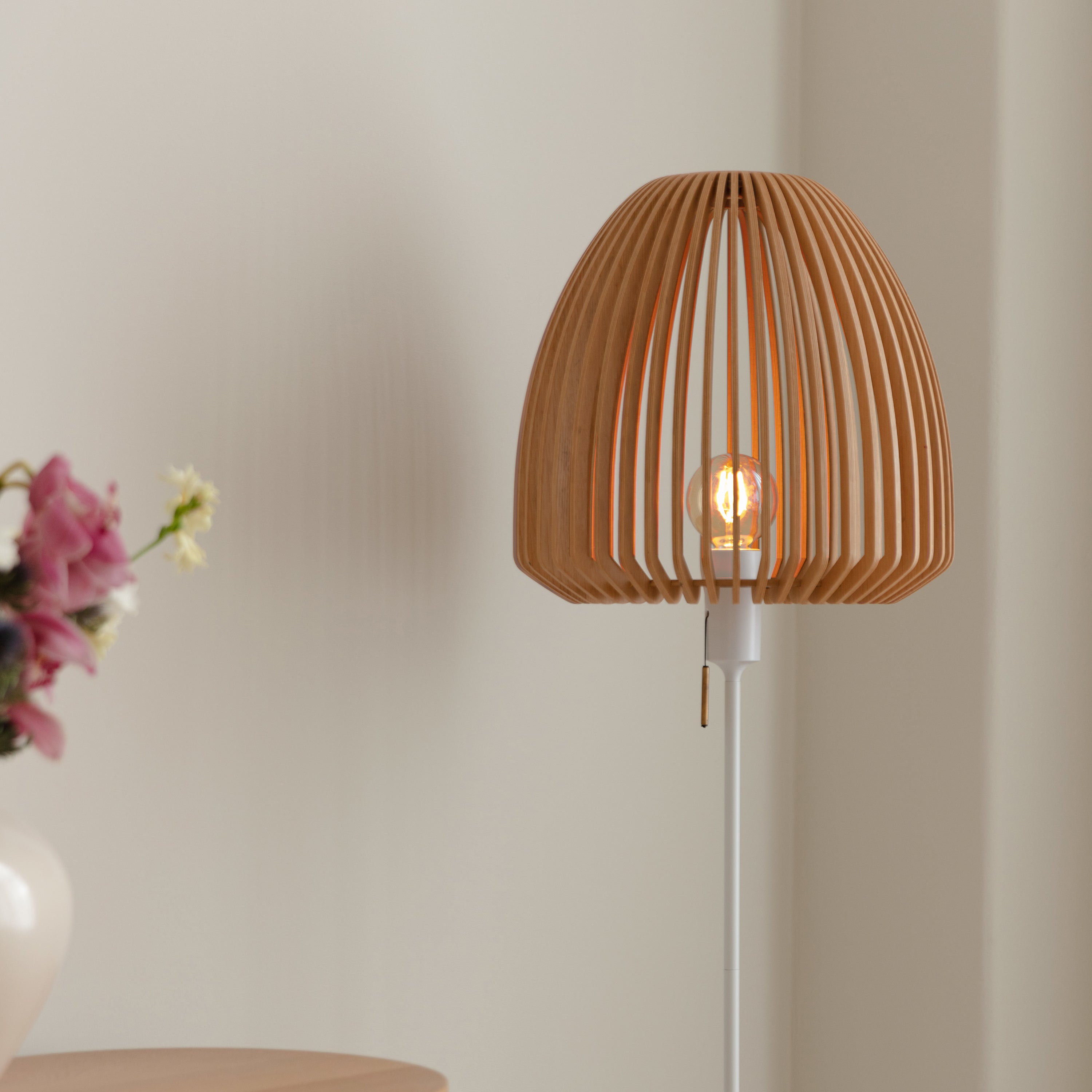 Clava Wood Floor Lamp