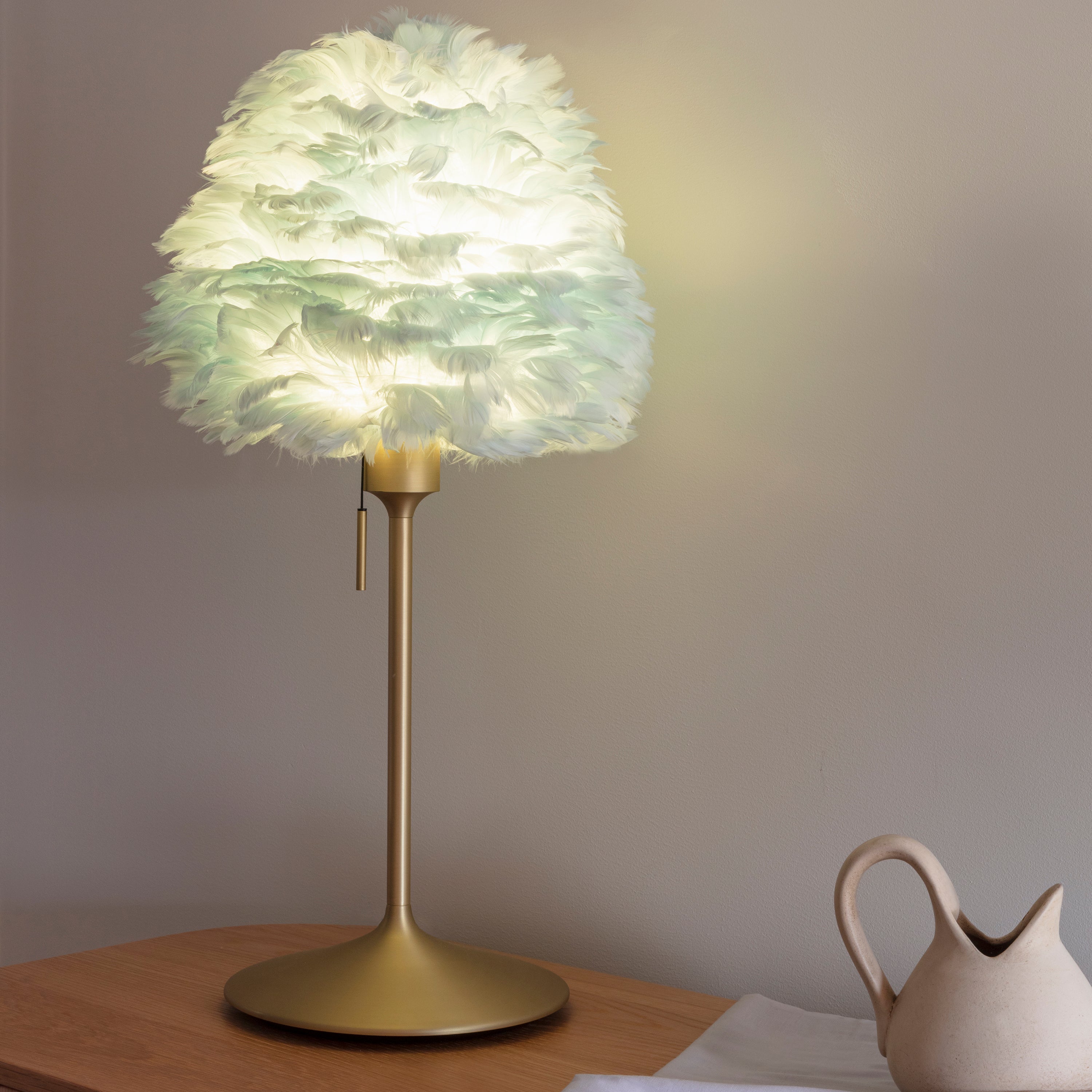 Eos Evia Champagne Table Lamp