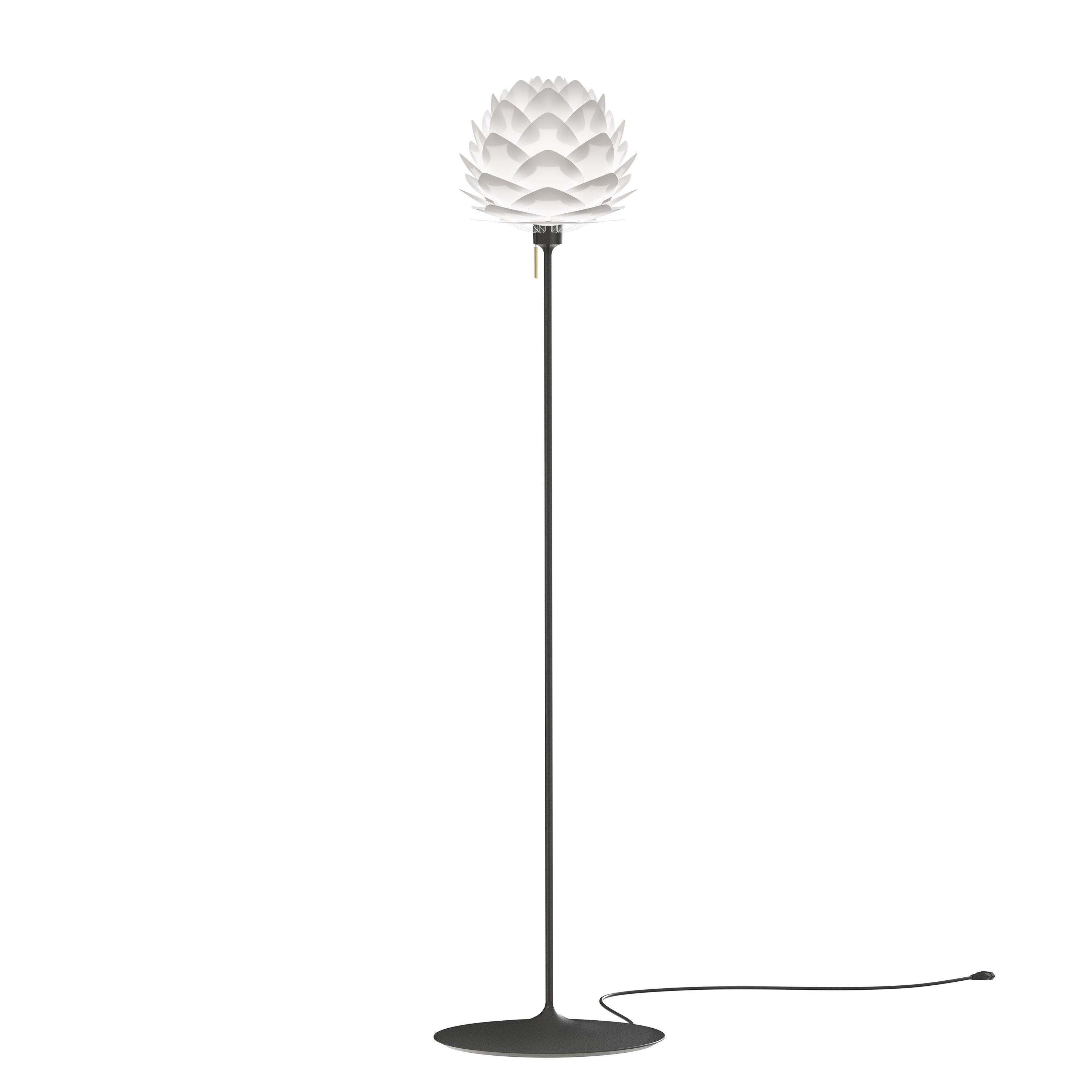 Silvia Champagne Floor Lamp: Mini - 13.4