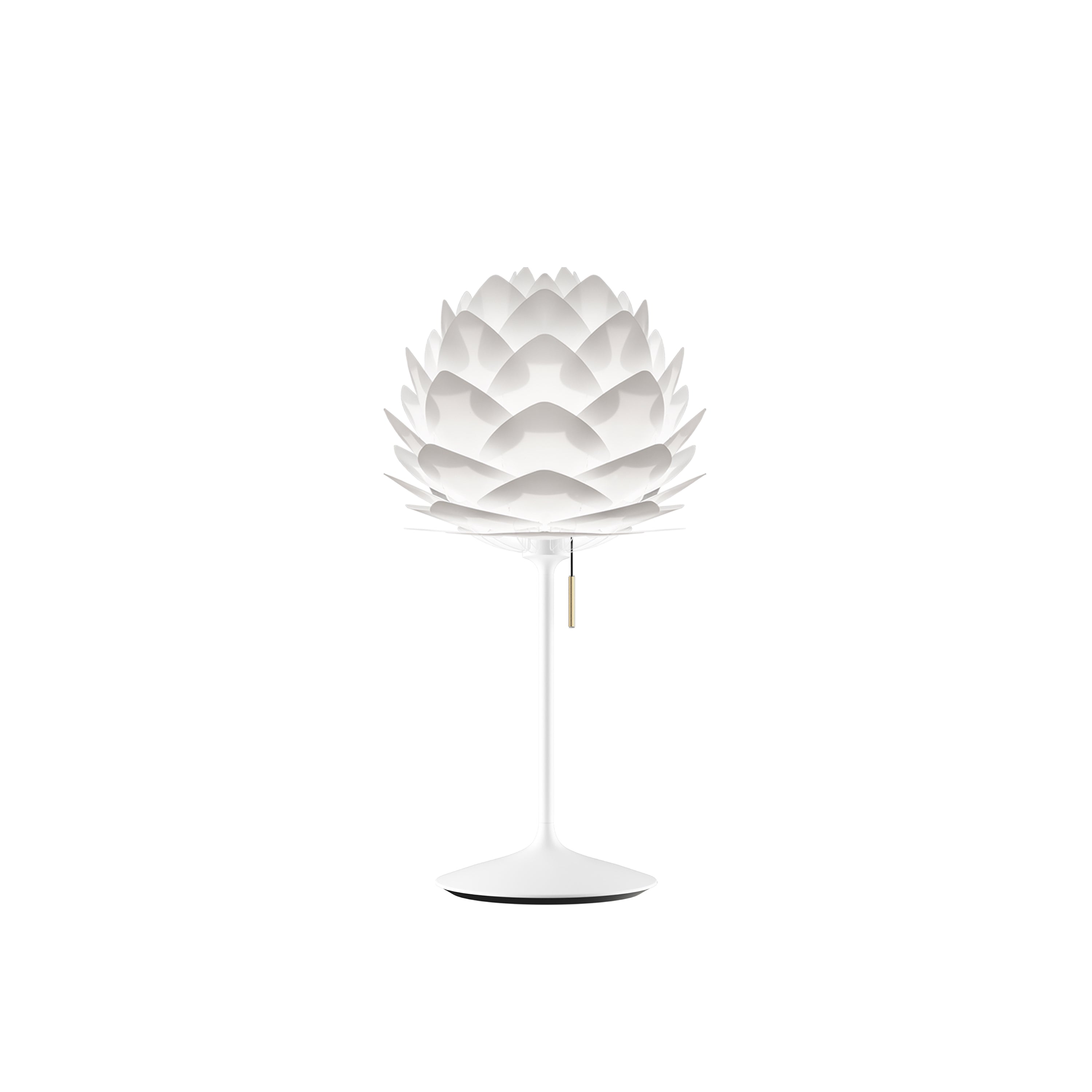 Silvia Champagne Table Lamp: Mini - 13.4