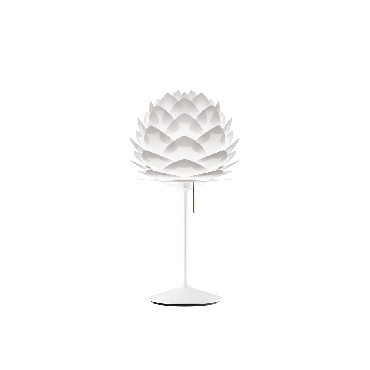 Silvia Champagne Table Lamp: Mini - 13.4