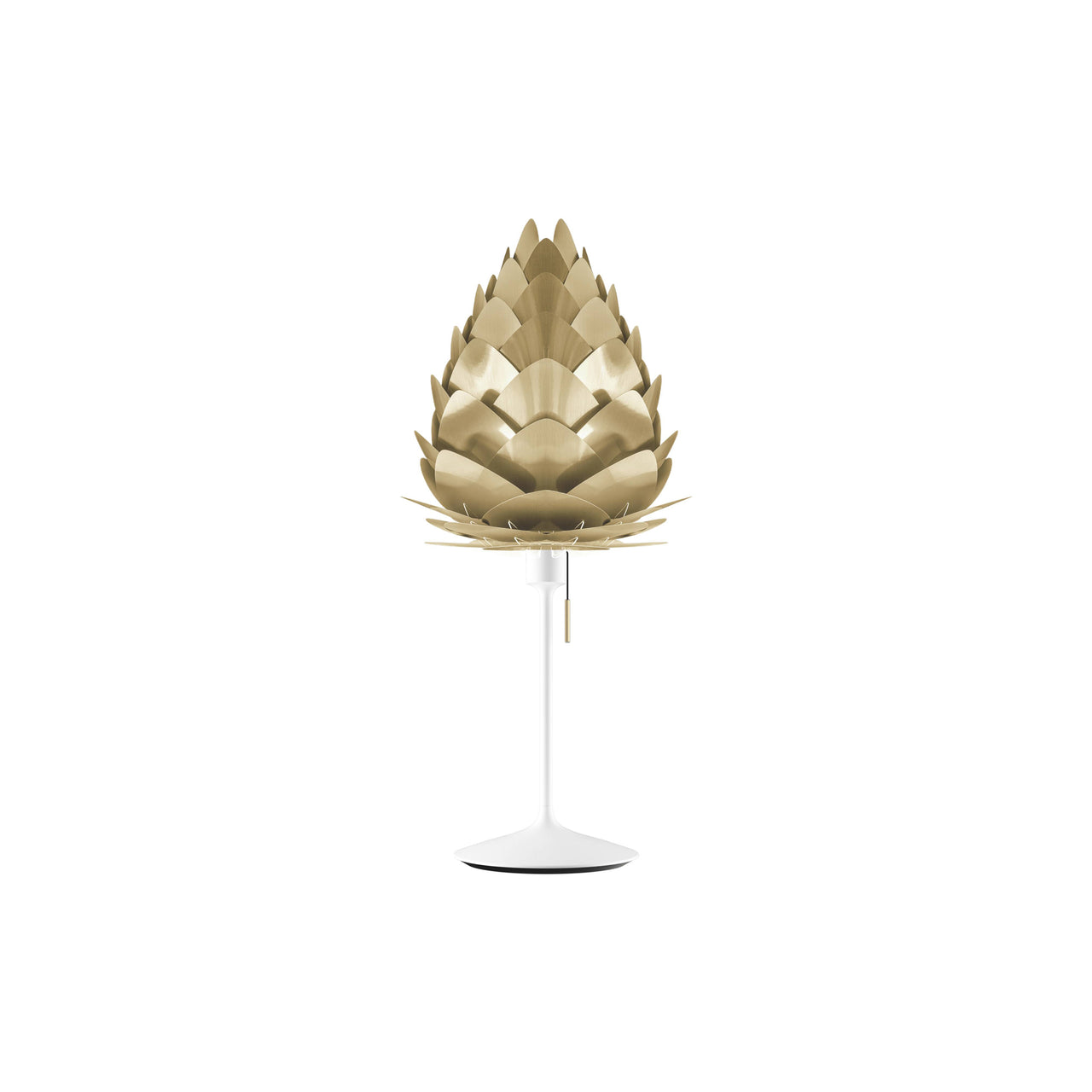 Conia Champagne Table Lamp: Medium - 15.7