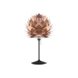 Silvia Champagne Table Lamp: Medium - 17.7