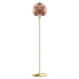 Silvia Champagne Floor Lamp: Medium - 17.7