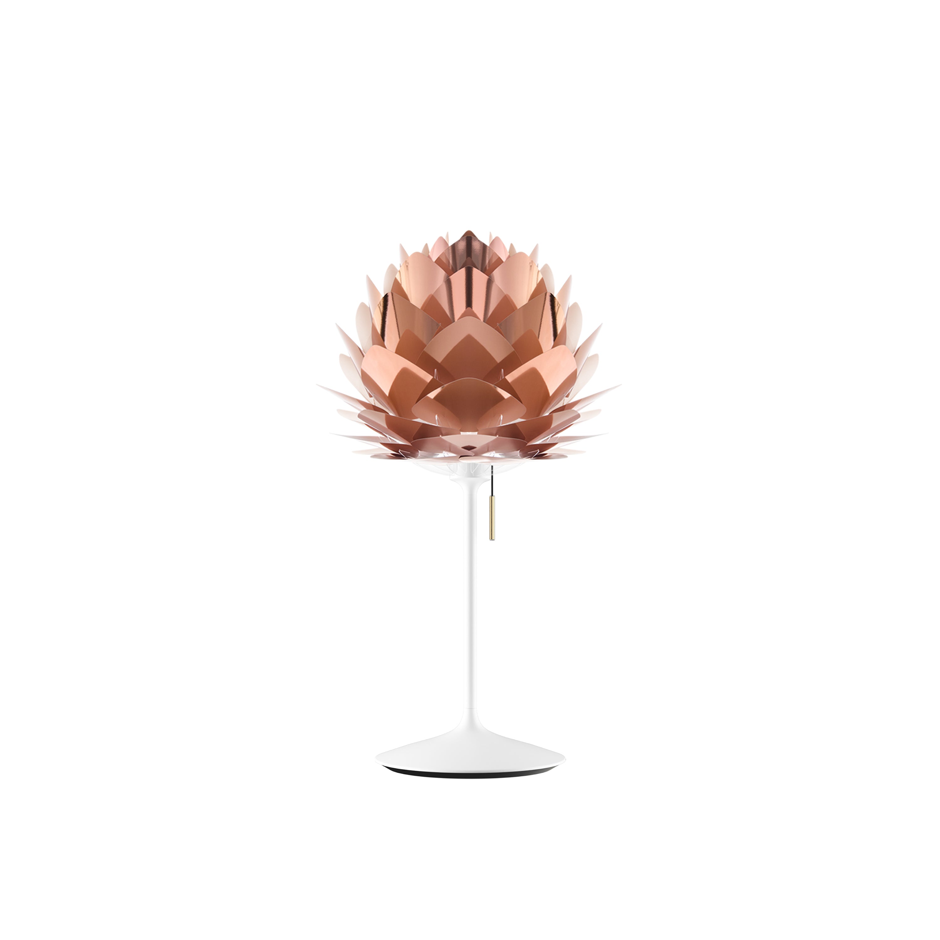 Silvia Champagne Table Lamp: Mini - 13.4