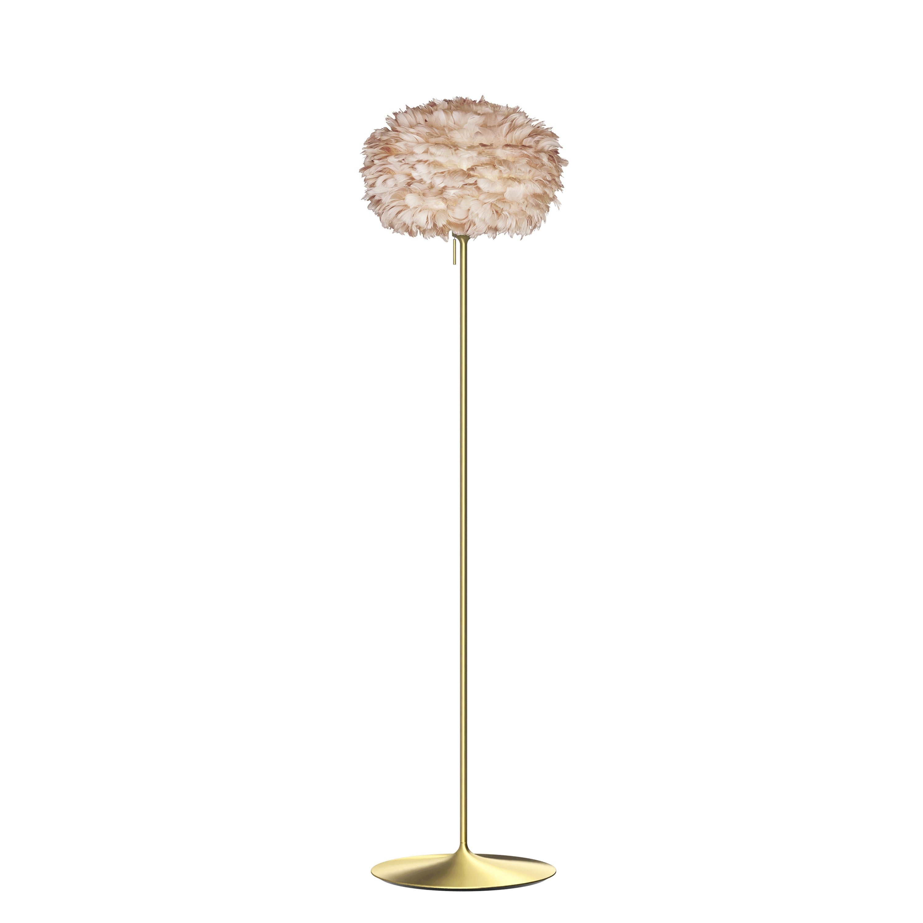 Eos Champagne Floor Lamp: Medium - 17.7