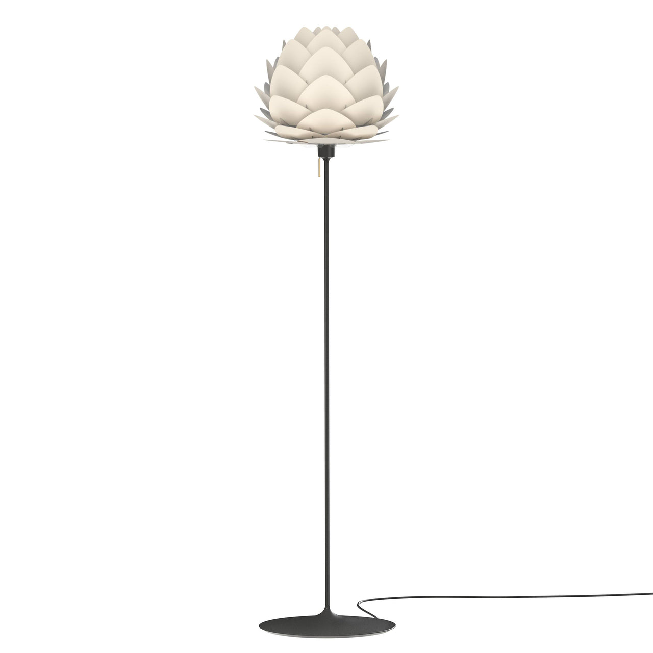 Aluvia Champagne Floor Lamp: Mini - 15.8