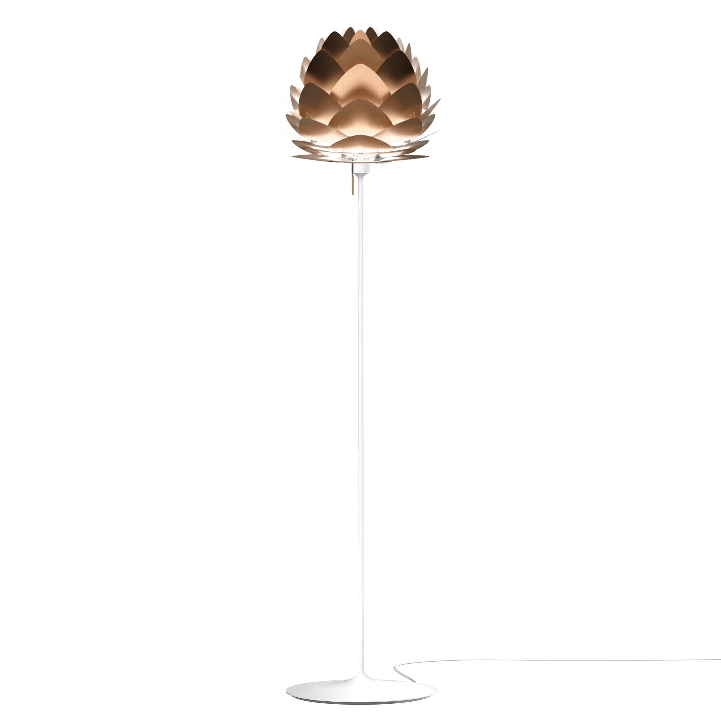 Aluvia Champagne Floor Lamp: Mini - 15.8