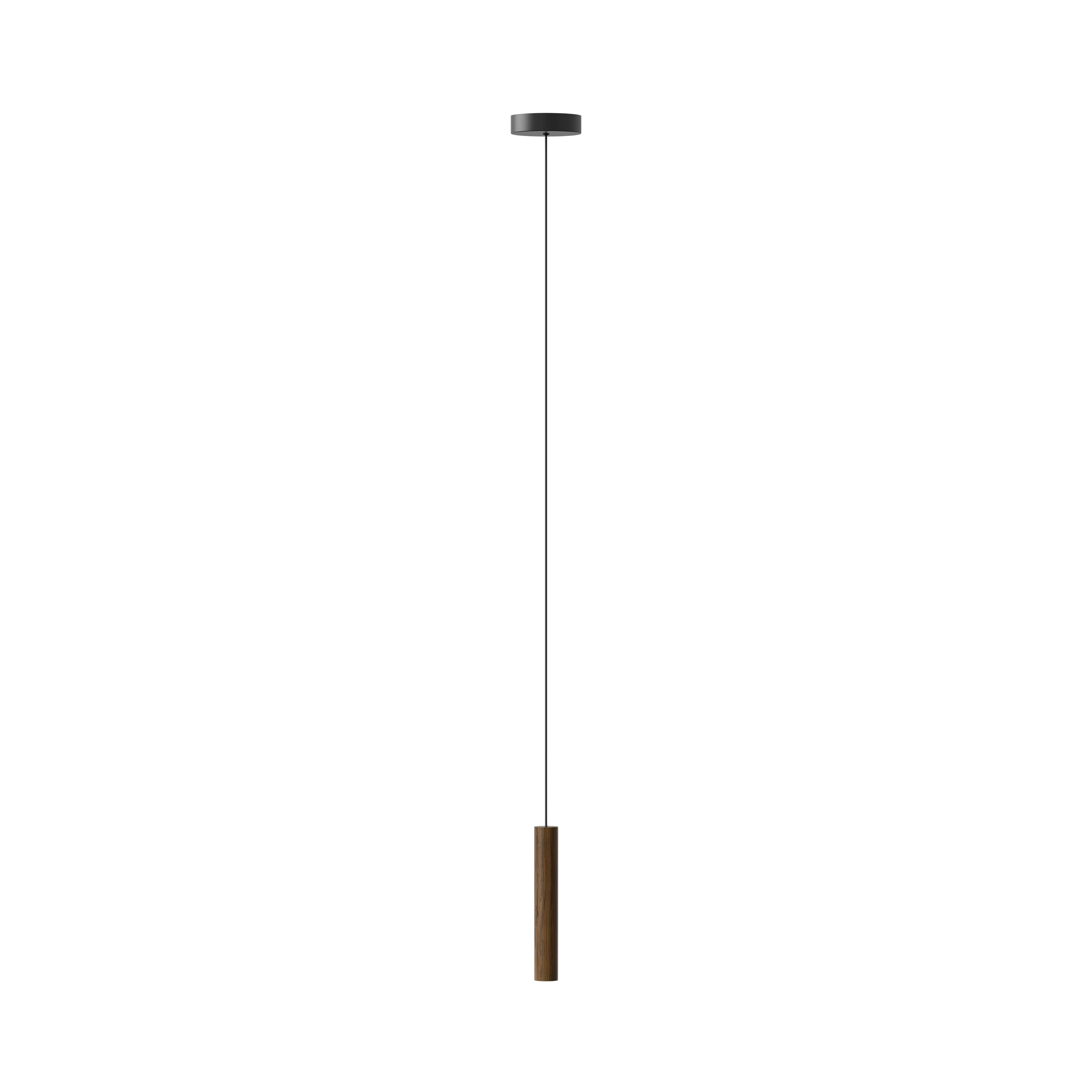 Chimes Pendant Lamp: Dark Oak