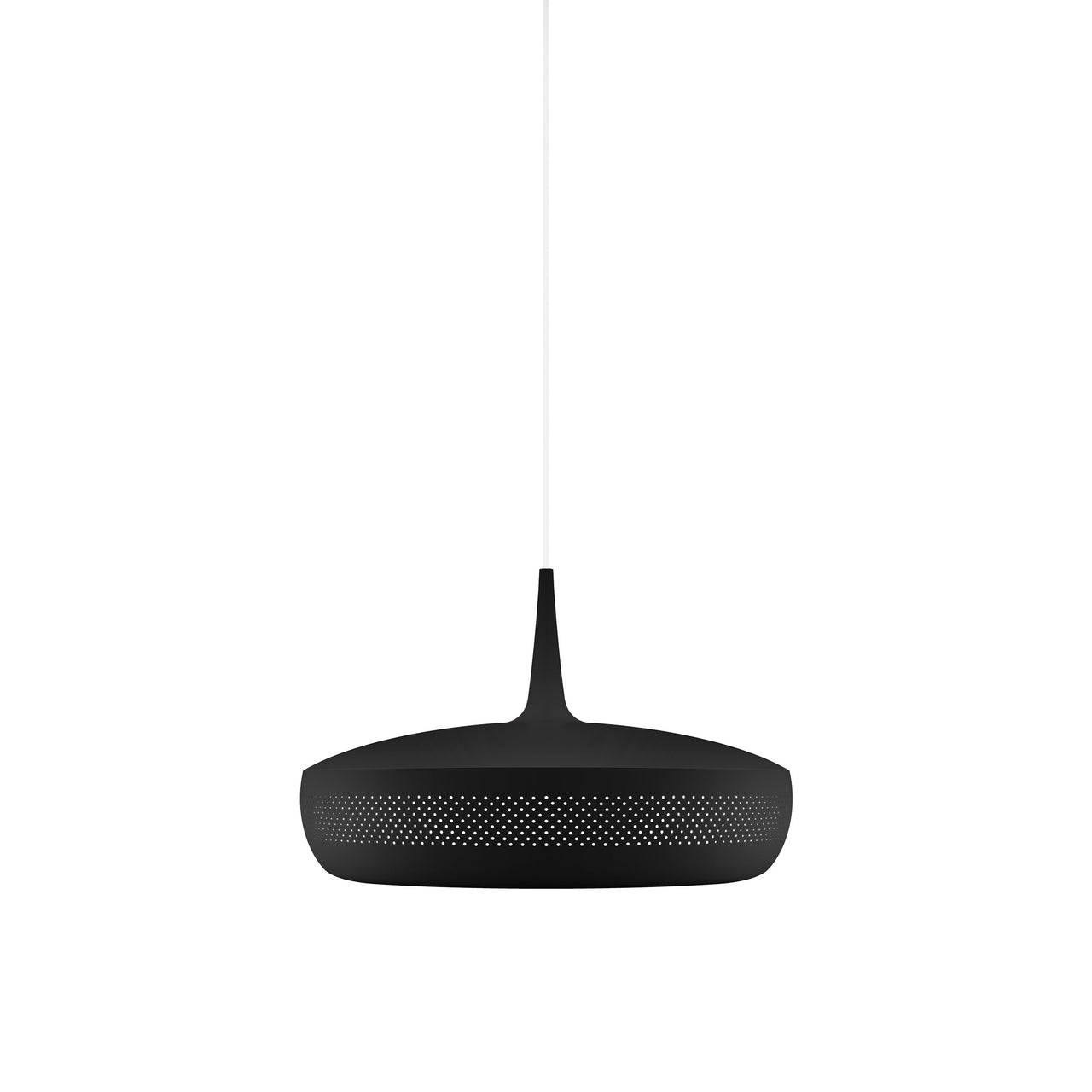 Clava Dine Pendant: Black + White + Plug-in