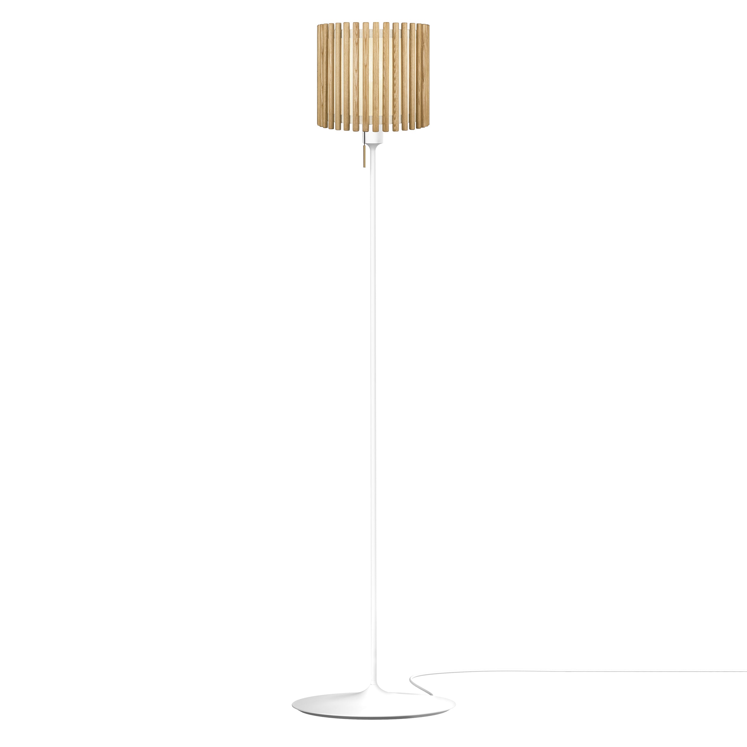 Komorebi Floor Lamp: Round + Medium - 11.6
