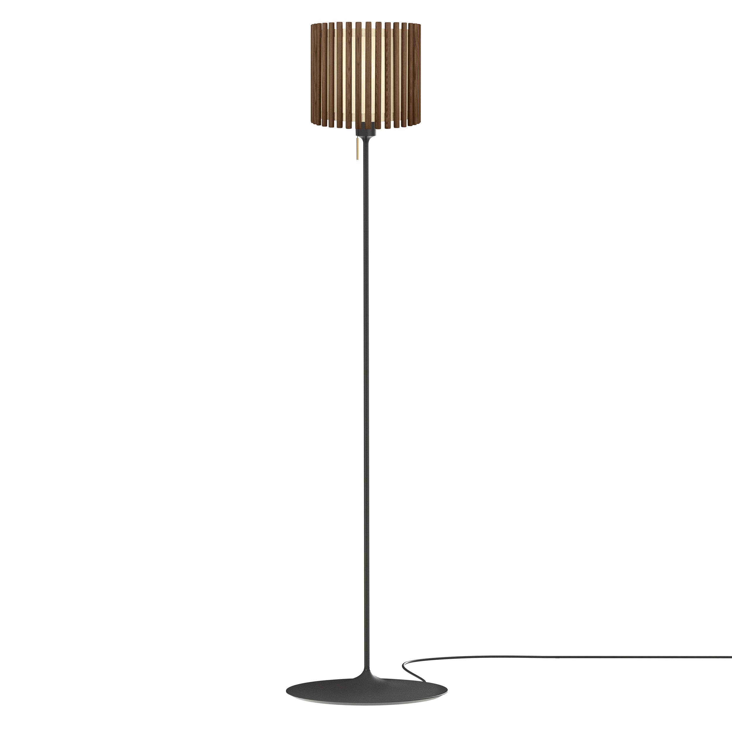 Komorebi Floor Lamp: Round + Medium - 11.6