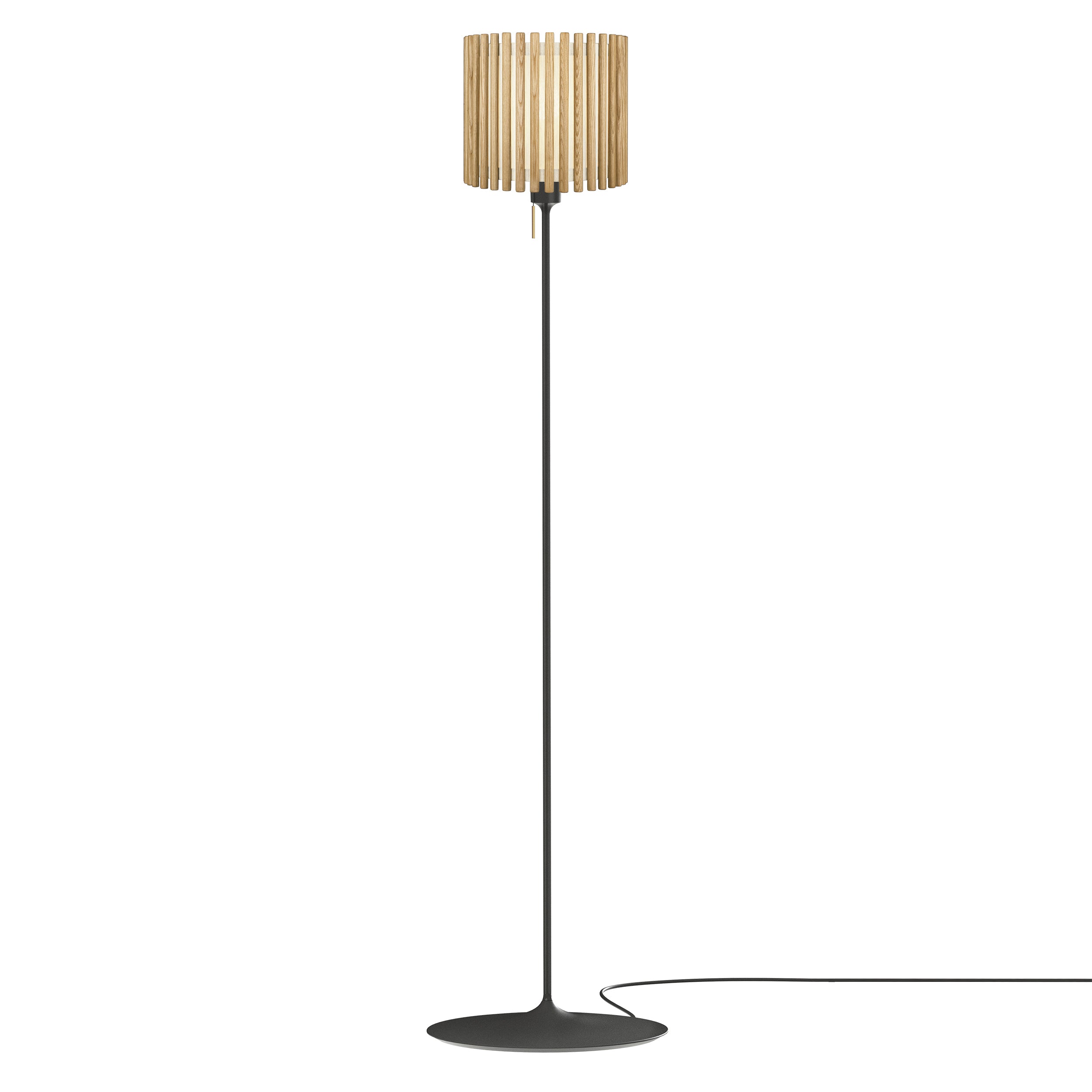 Komorebi Floor Lamp: Round + Medium - 11.6