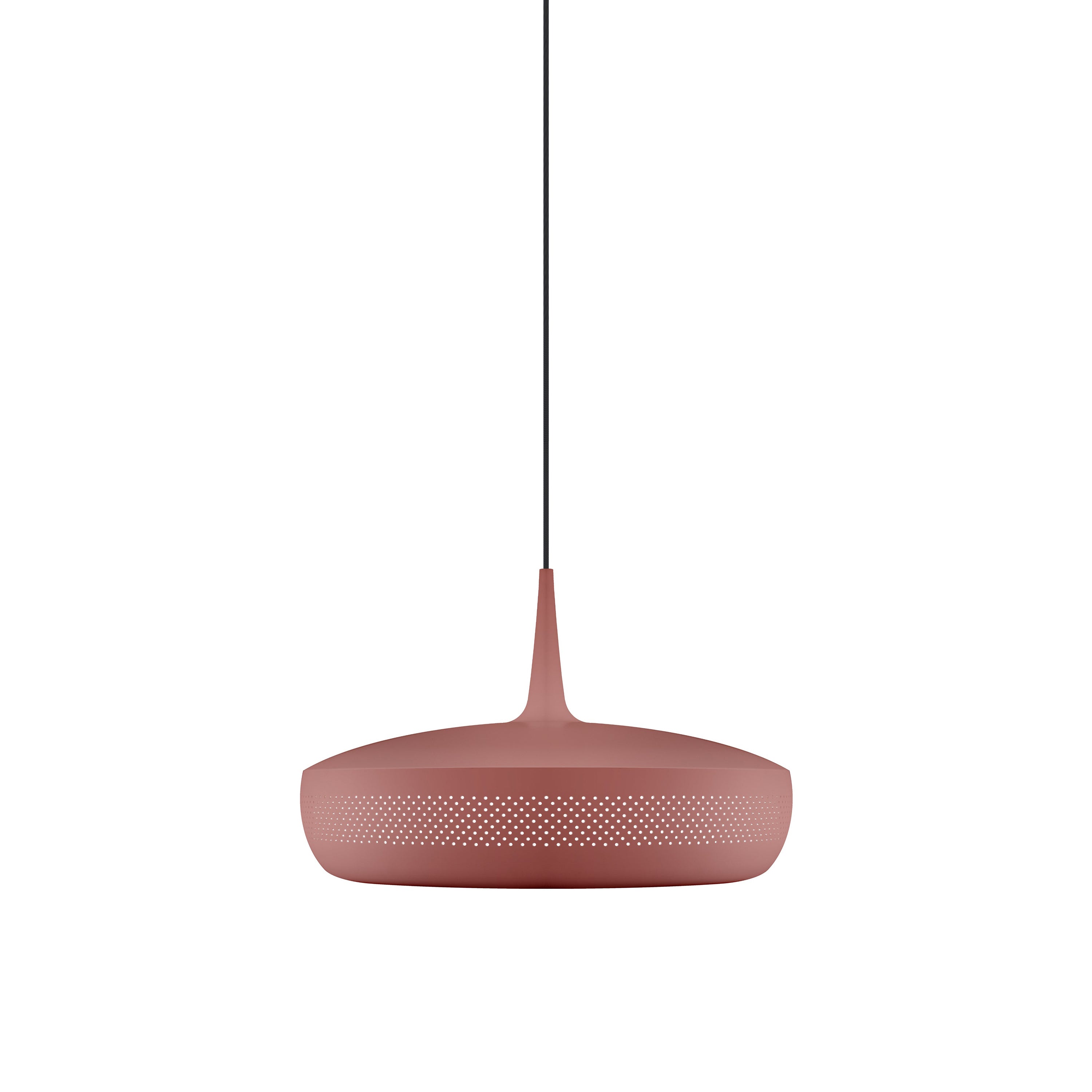 Clava Dine Pendant: Red Earth + Black + Plug-in