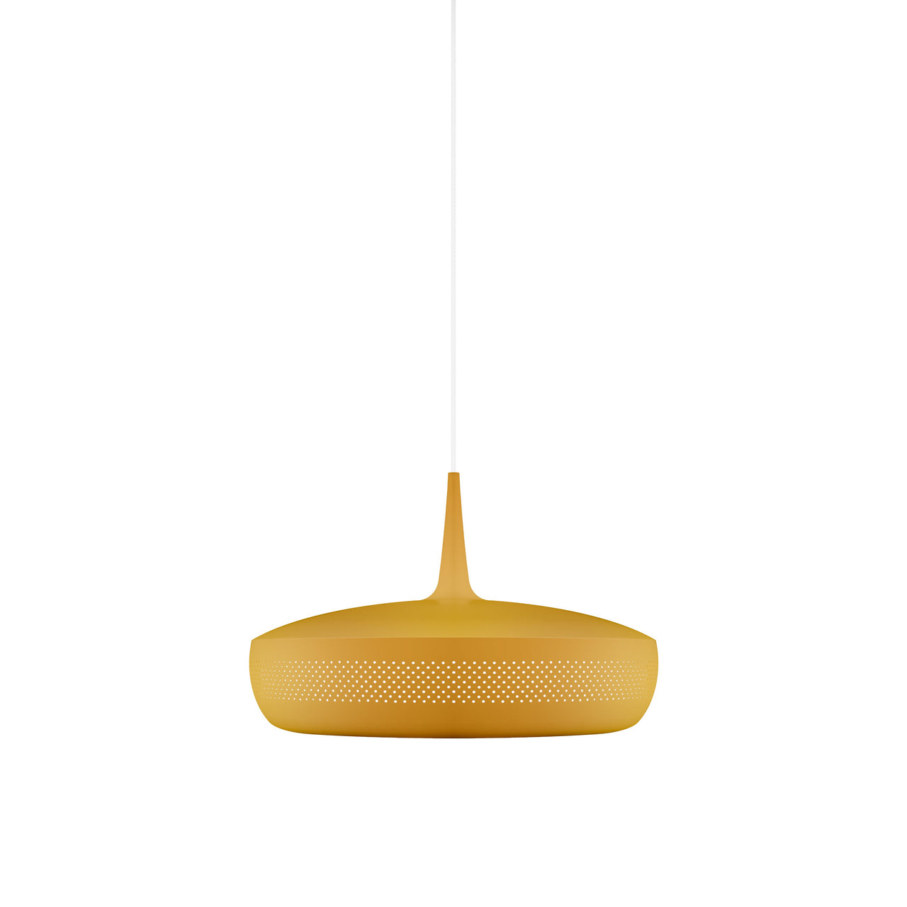 Clava Dine Pendant: Ochre + White + Plug-in