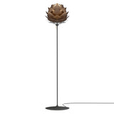 Silvia Champagne Floor Lamp: Medium - 17.7