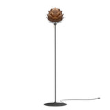 Silvia Champagne Floor Lamp: Mini - 13.4