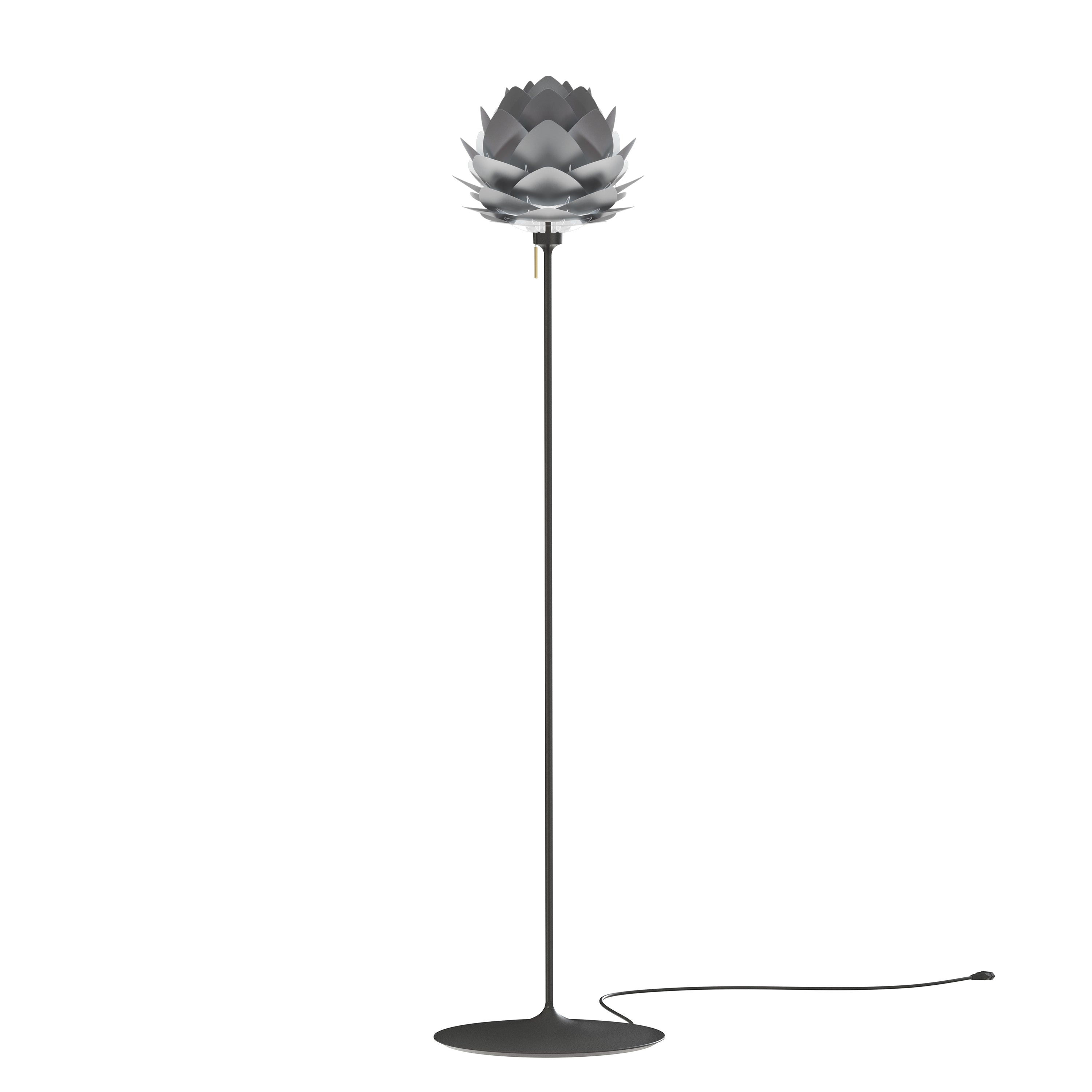 Silvia Champagne Floor Lamp: Mini - 13.4