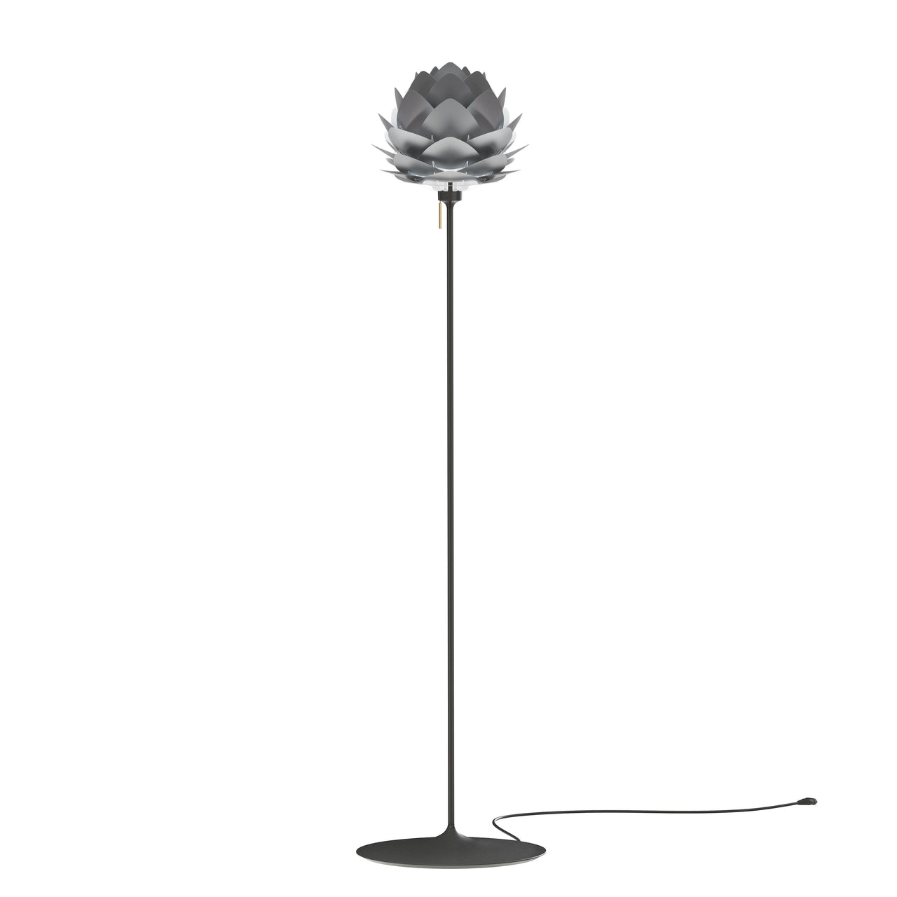 Silvia Champagne Floor Lamp: Mini - 13.4