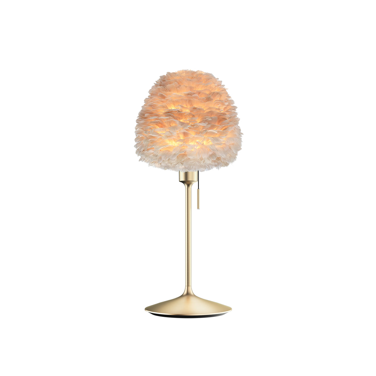 Eos Evia Champagne Table Lamp: Medium - 15.8