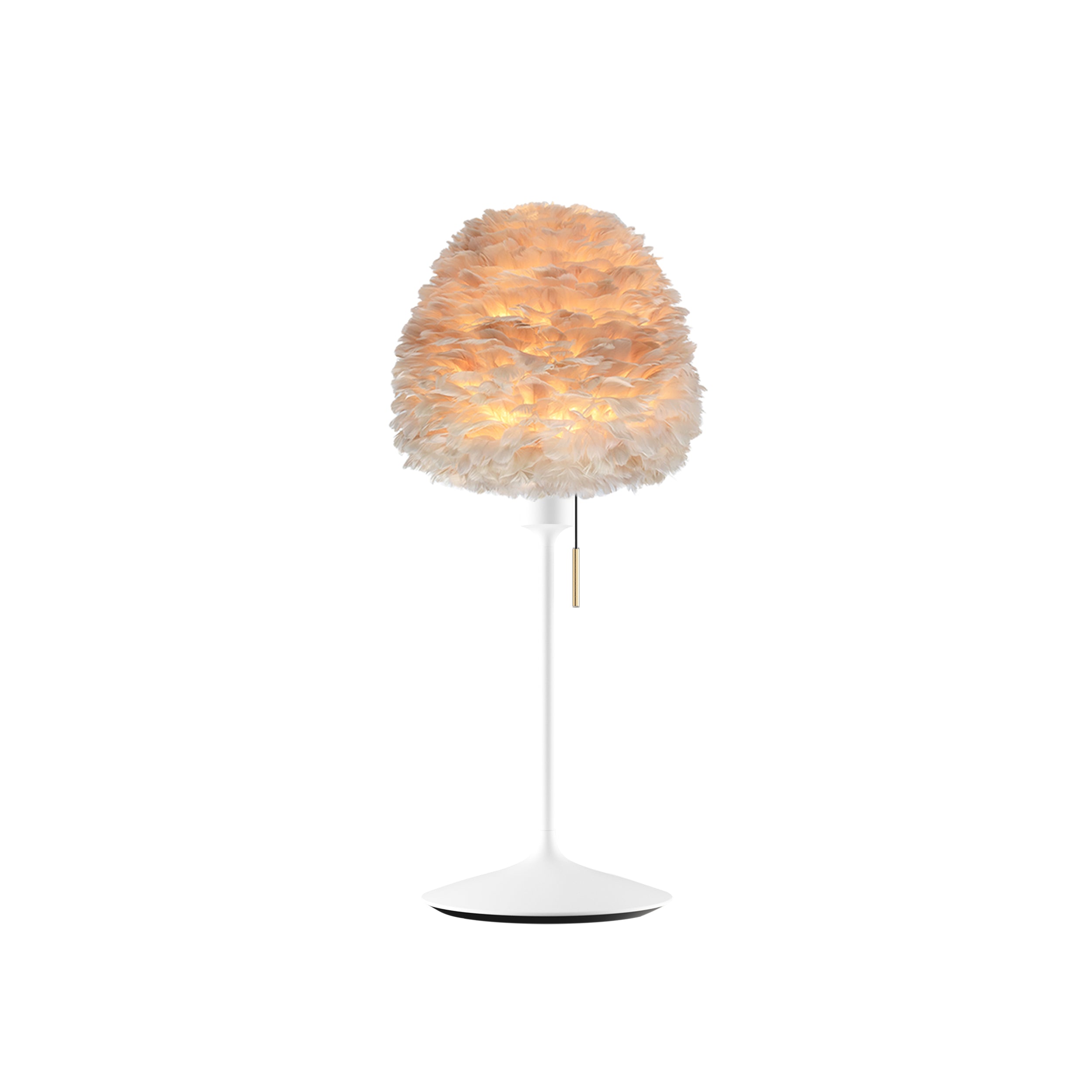 Eos Evia Champagne Table Lamp: Medium - 15.8