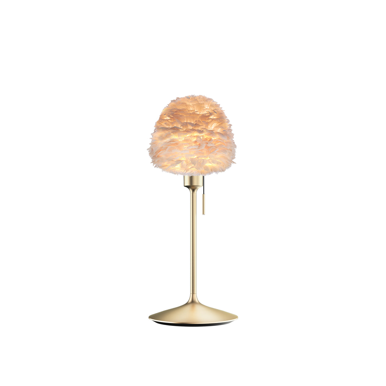 Eos Evia Champagne Table Lamp: Mini - 11.8