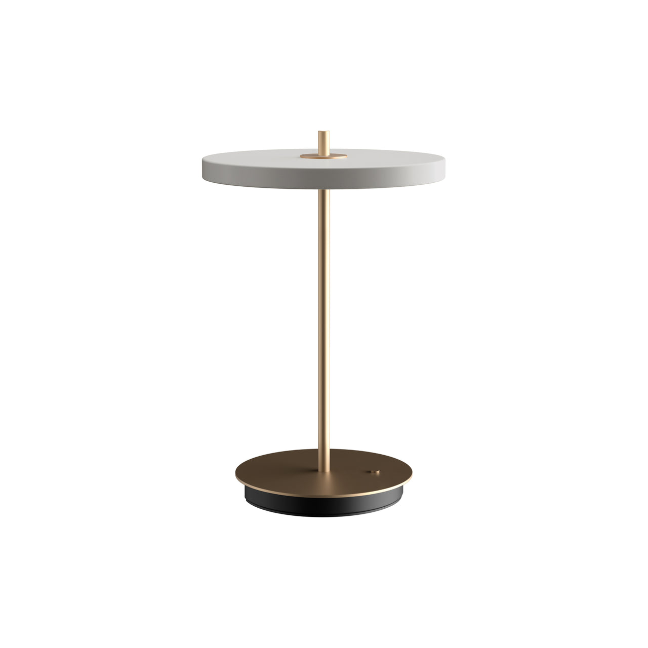 Asteria Move Portable Lamp: Nuance Mist + Brass