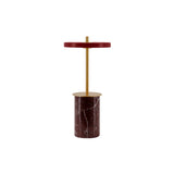 Asteria Move Mini Portable Lamp: Red Marble