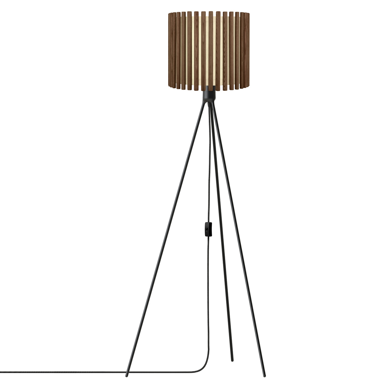 Komorebi Tripod Floor Lamp: Round + Medium - 11.6