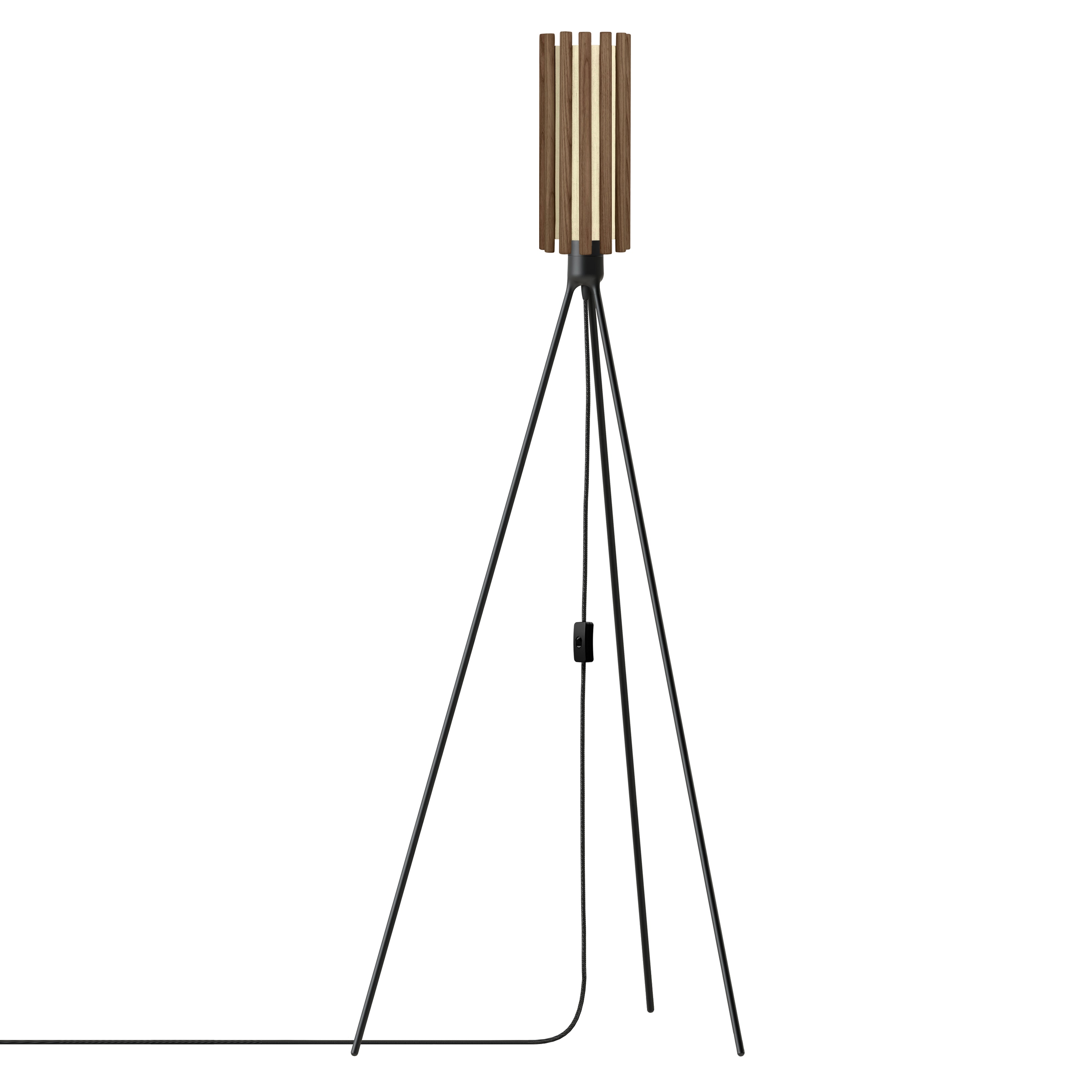 Komorebi Tripod Floor Lamp: Round + Mini - 4.3