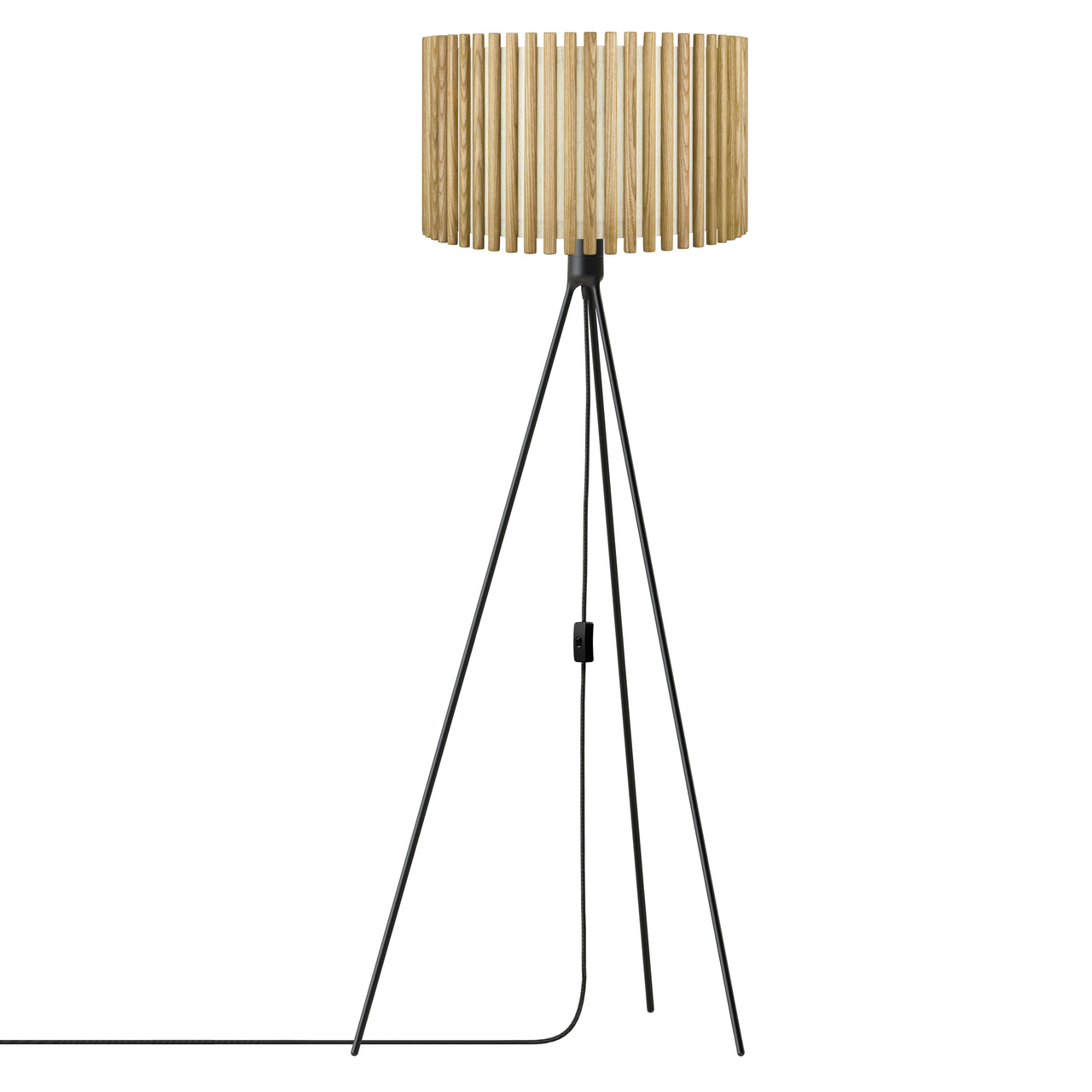 Komorebi Tripod Floor Lamp: Round + Large - 17.6