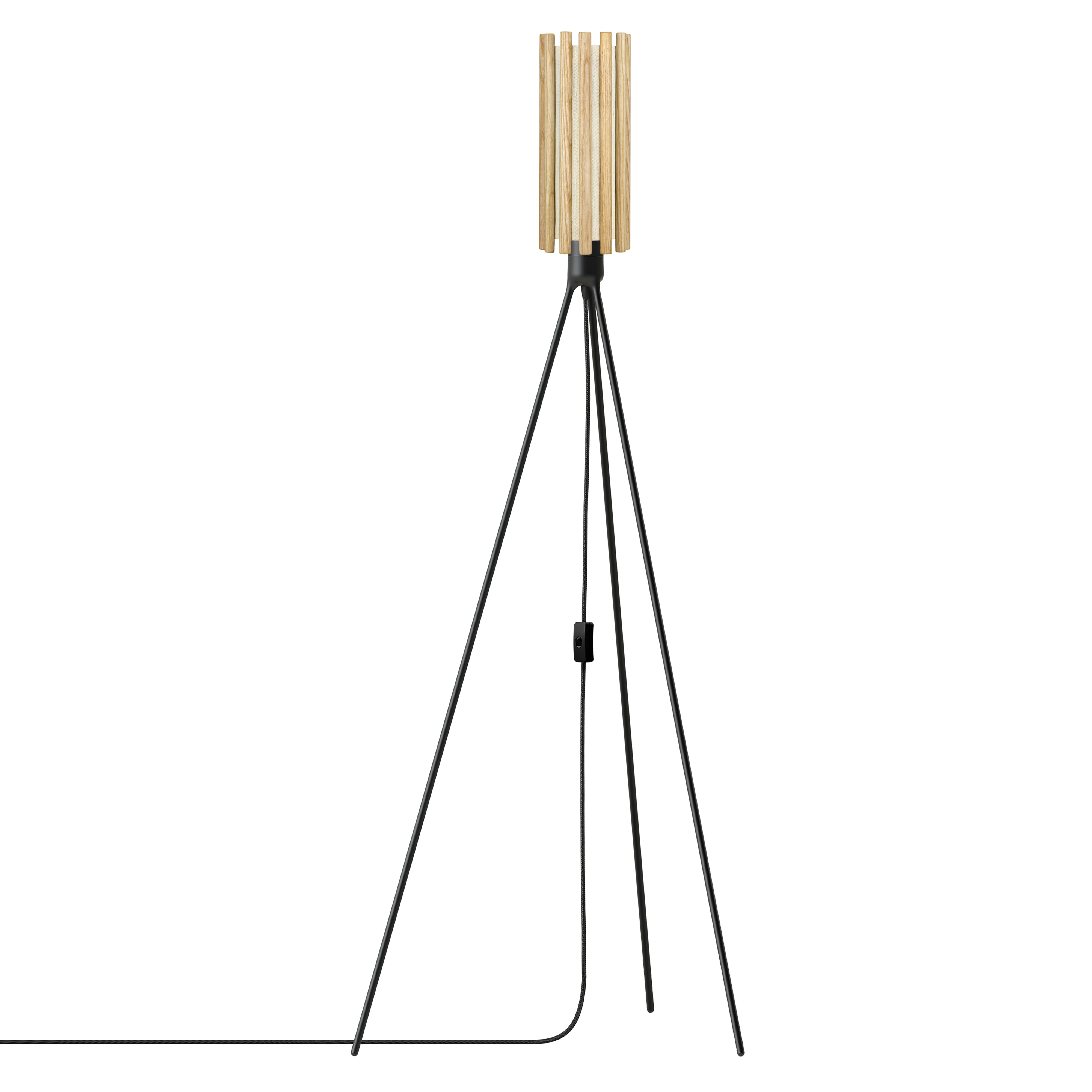 Komorebi Tripod Floor Lamp: Round + Mini - 4.3