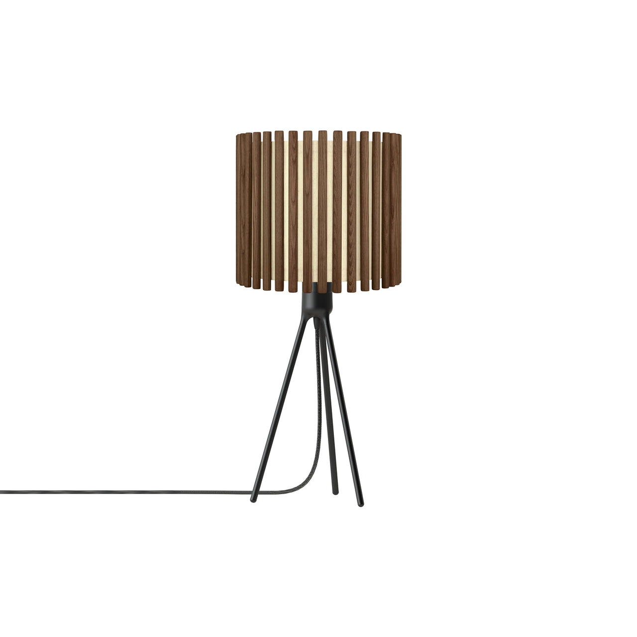 Komorebi Tripod Table Lamp: Round + Medium - 11.6
