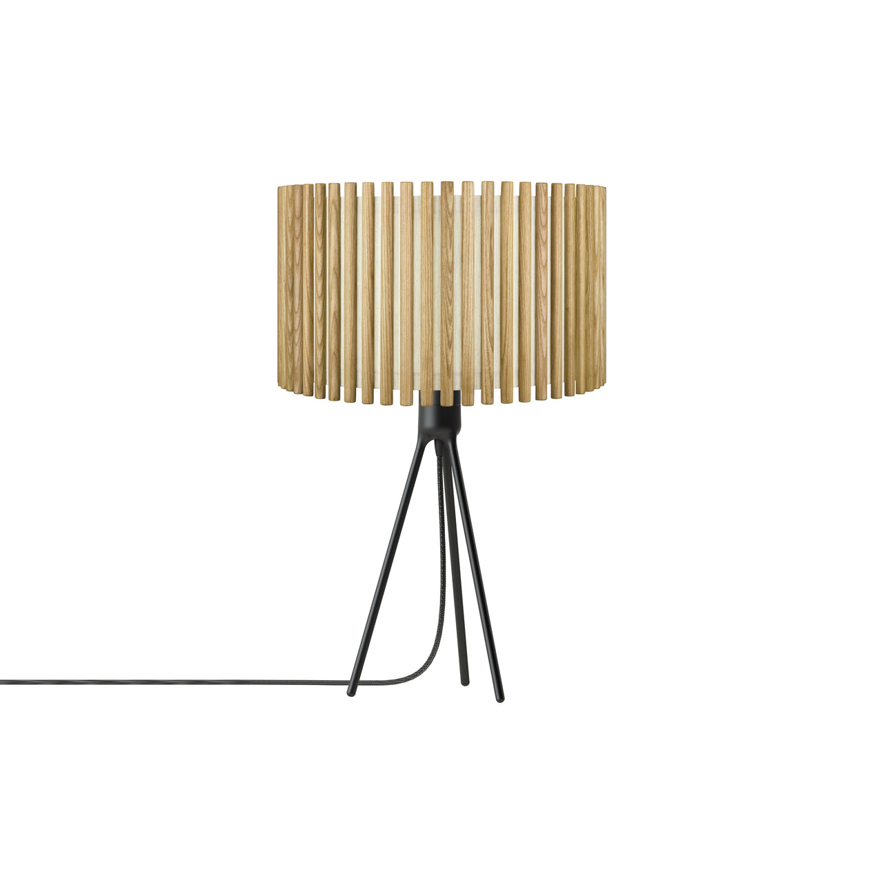 Komorebi Tripod Table Lamp: Round + Large - 17.6