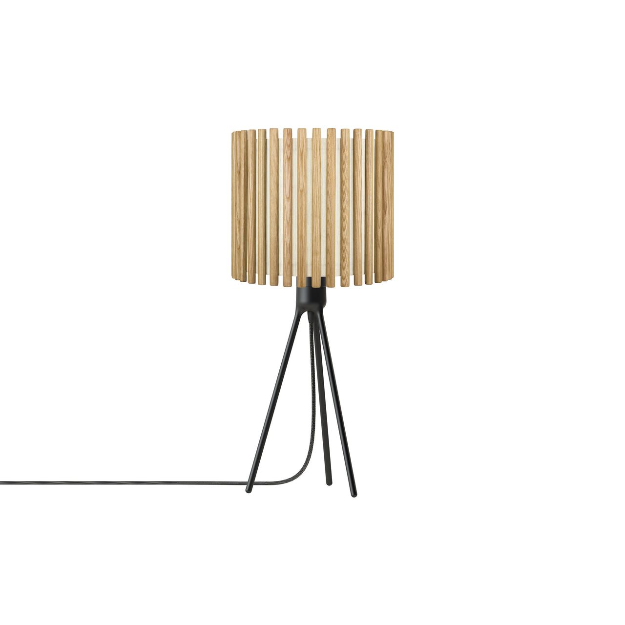 Komorebi Tripod Table Lamp: Round + Medium - 11.6