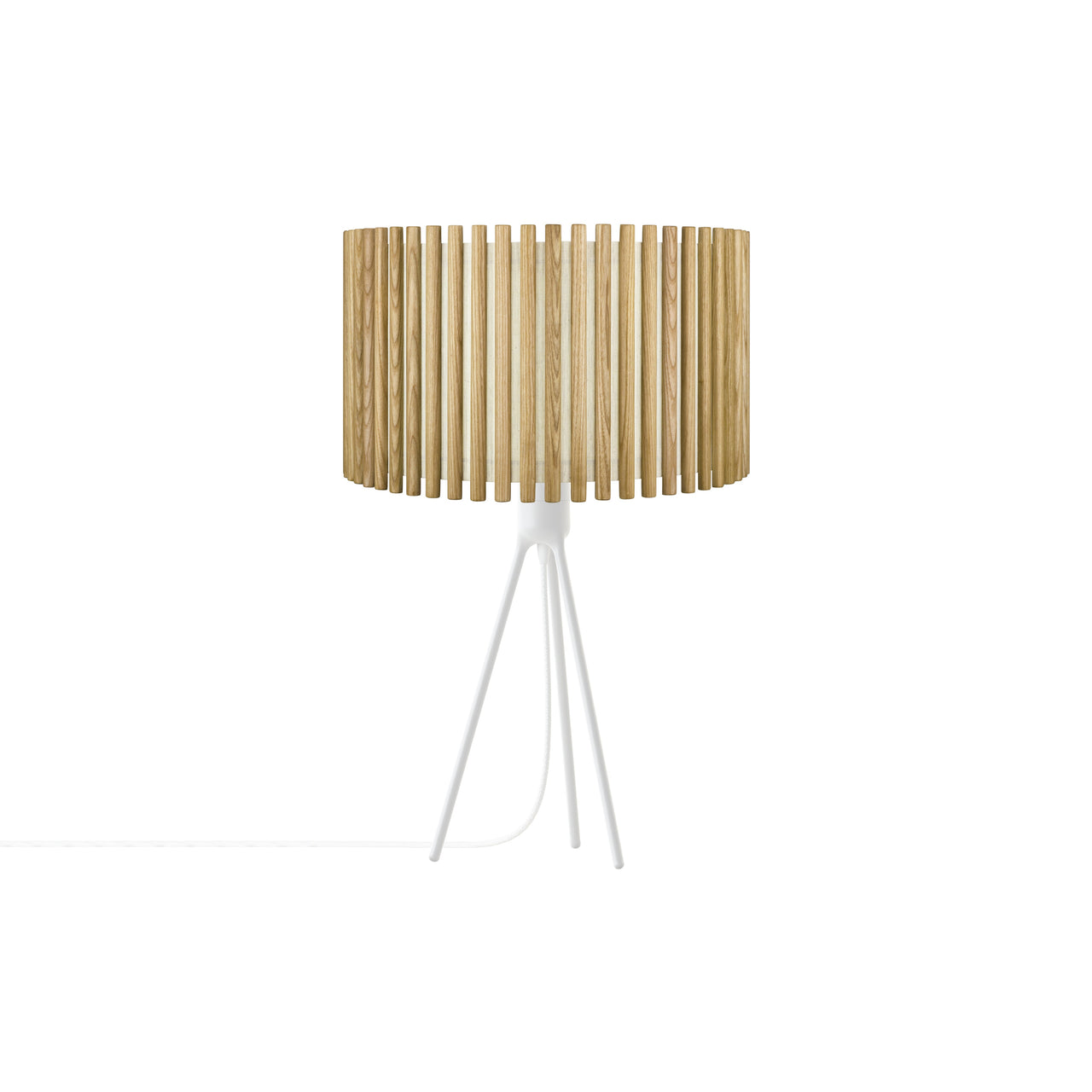 Komorebi Tripod Table Lamp: Round + Large - 17.6