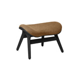 A Conversation Piece Ottoman: Black Oak + Sugar Brown