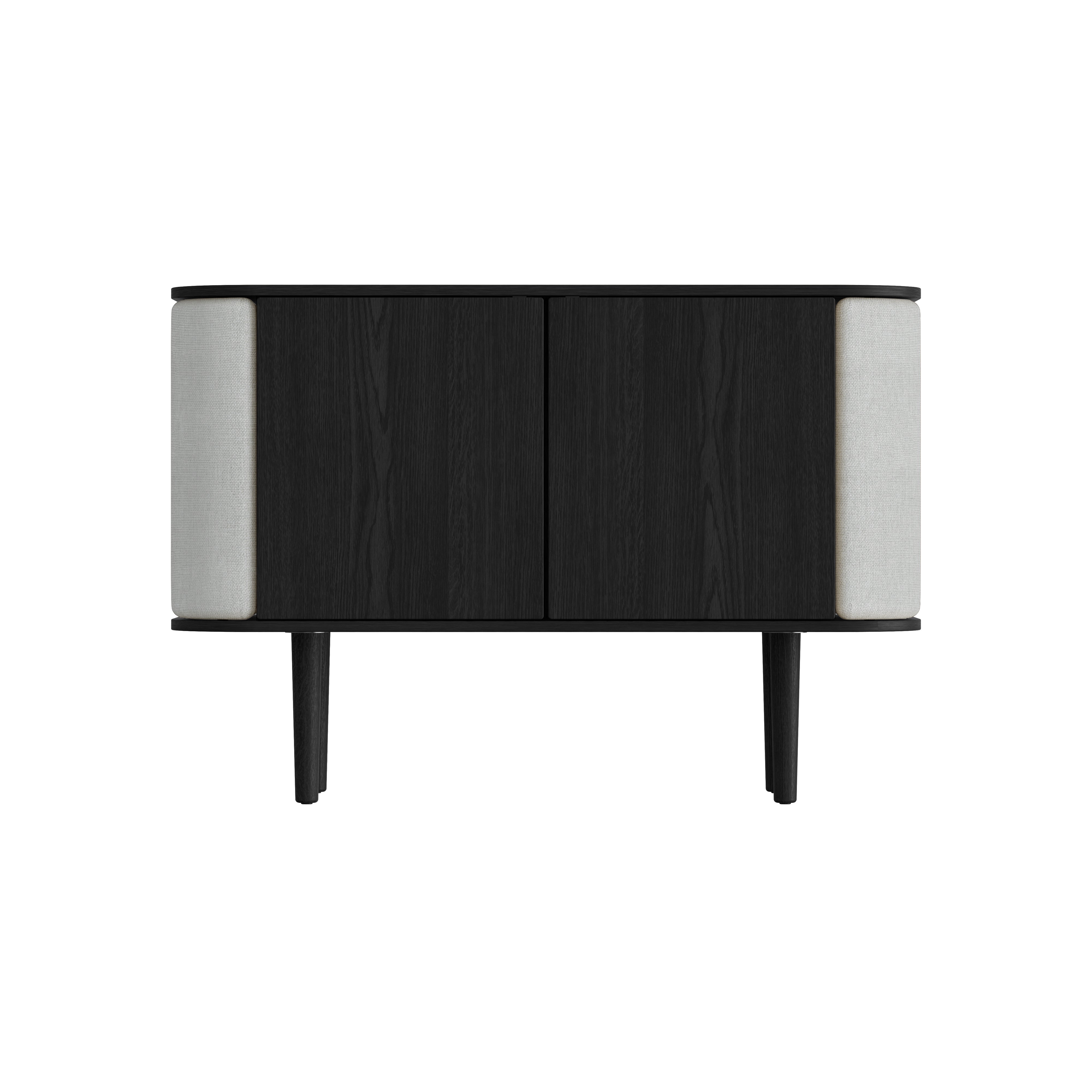 Treasures Cabinet: 2 + Black Oak + Sterling