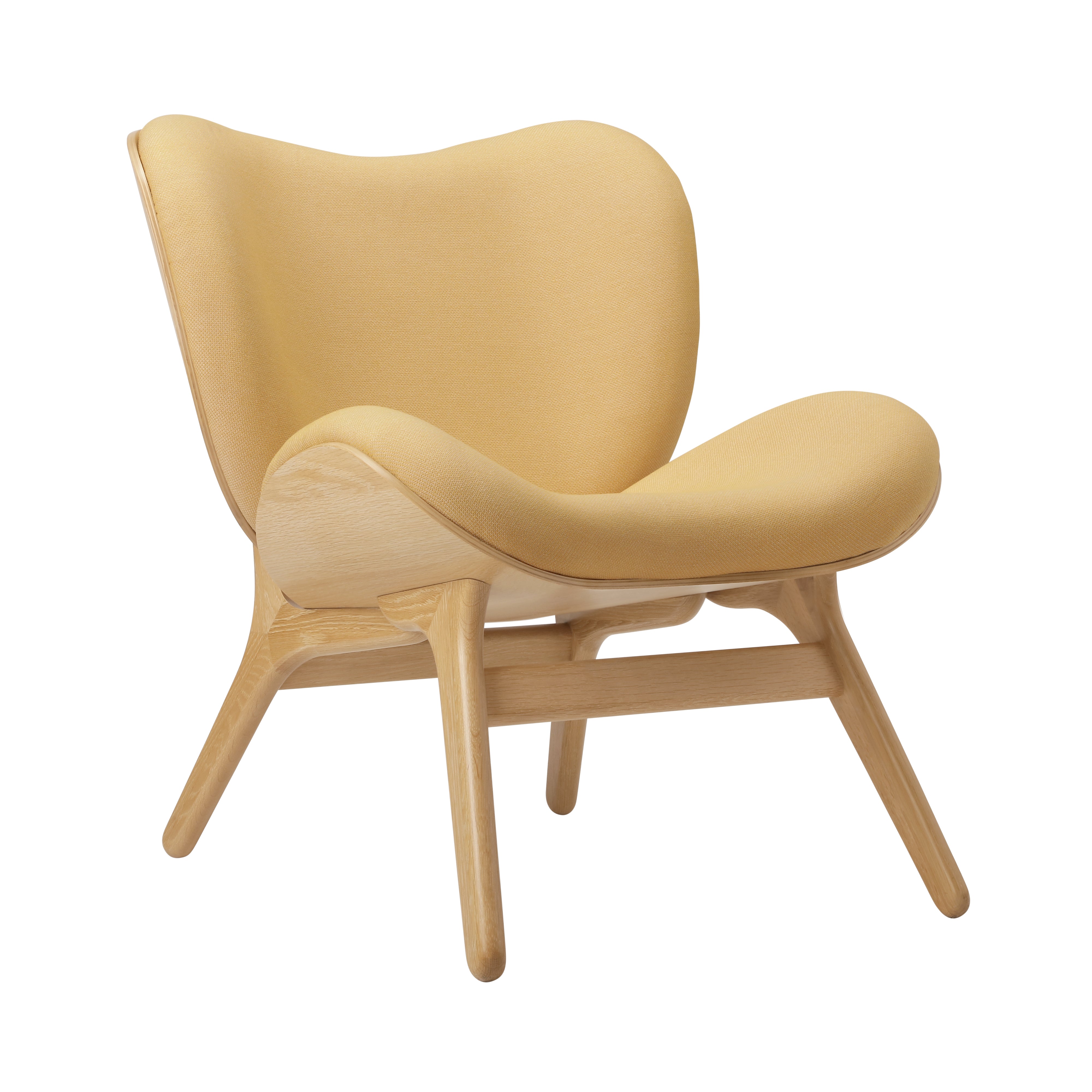 A Conversation Piece Lounge Chair: Oak + Summer Shine