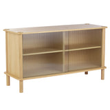 Italic Sideboard: Glass: Oak