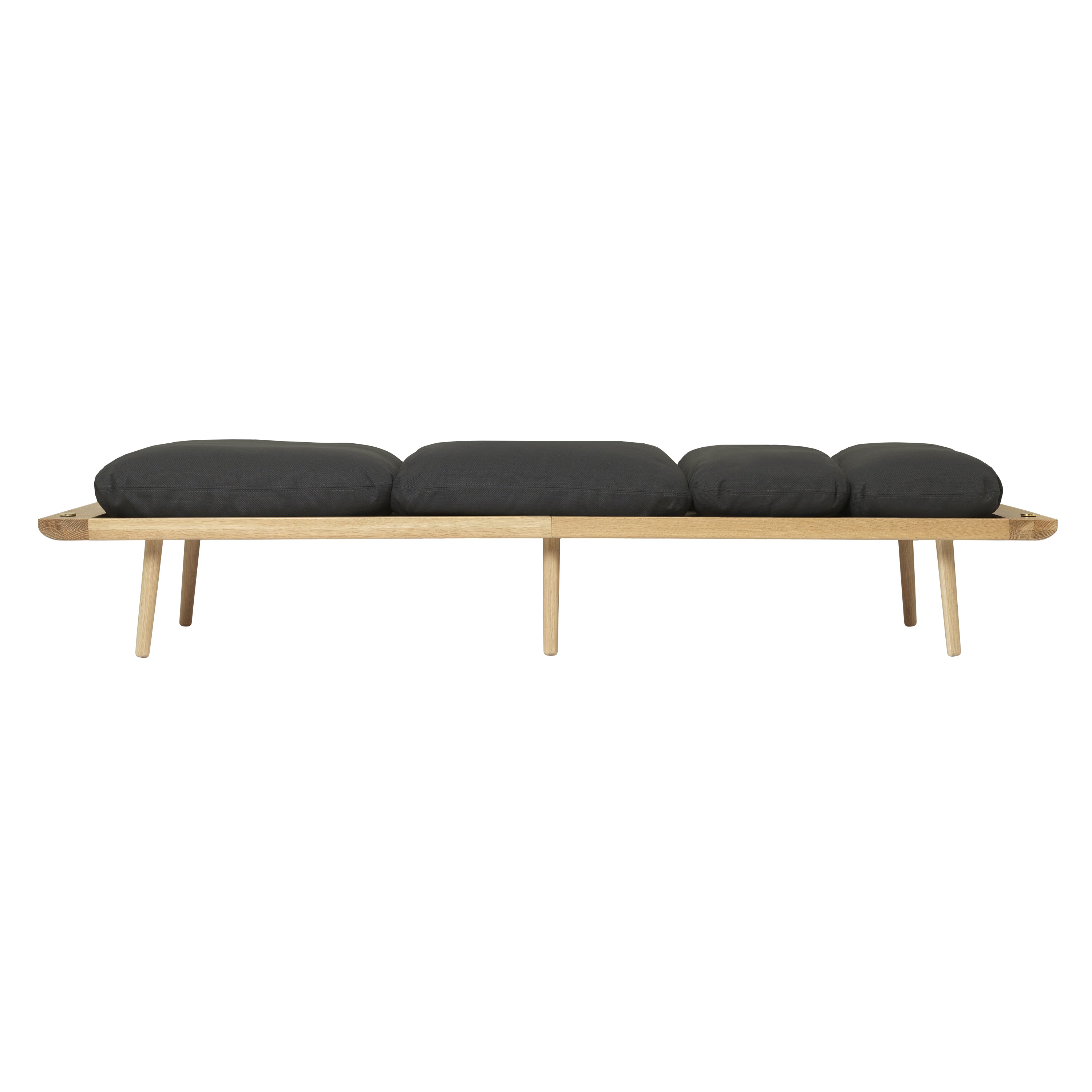 Lounge Around Daybed: Oak + With Shadow Cushion